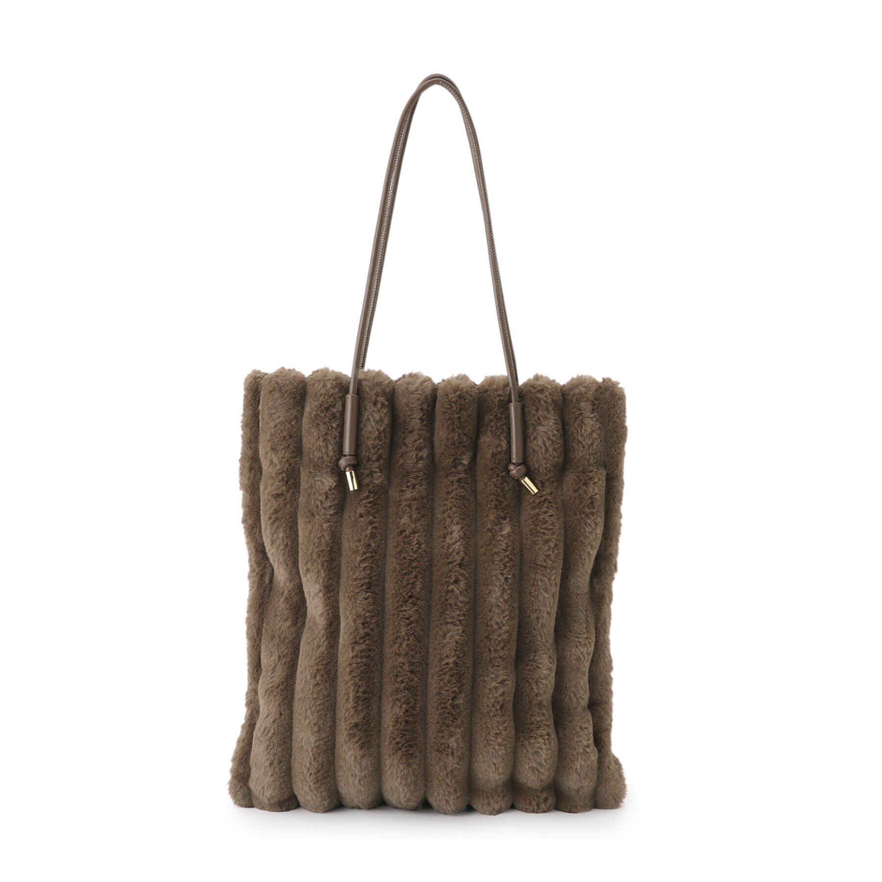 grove「【A4】ノットハンドルストライプエコファートート」|トートバッグ|