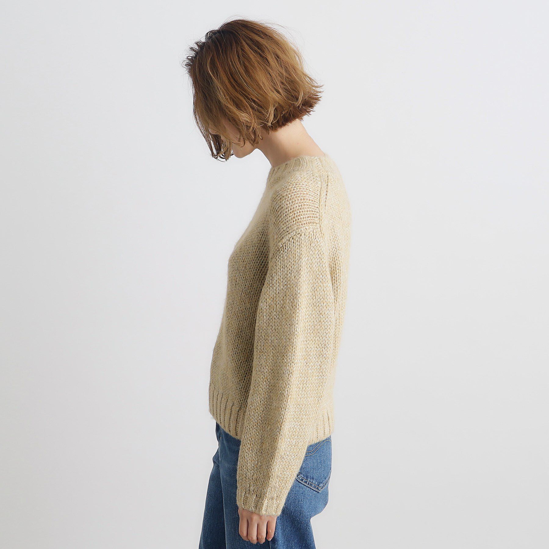 grove「ラメリリヤーンニット」|ニット・セーター|