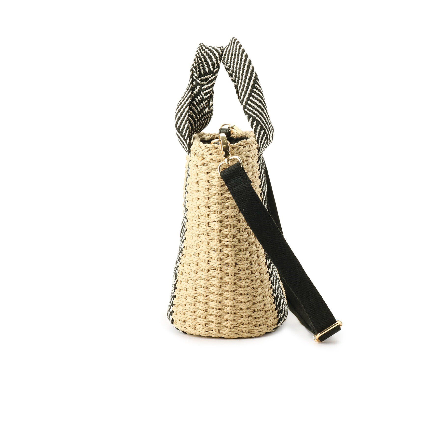 grove「ペーパー巾着コードラメ2WAYトート」|トートバッグ|