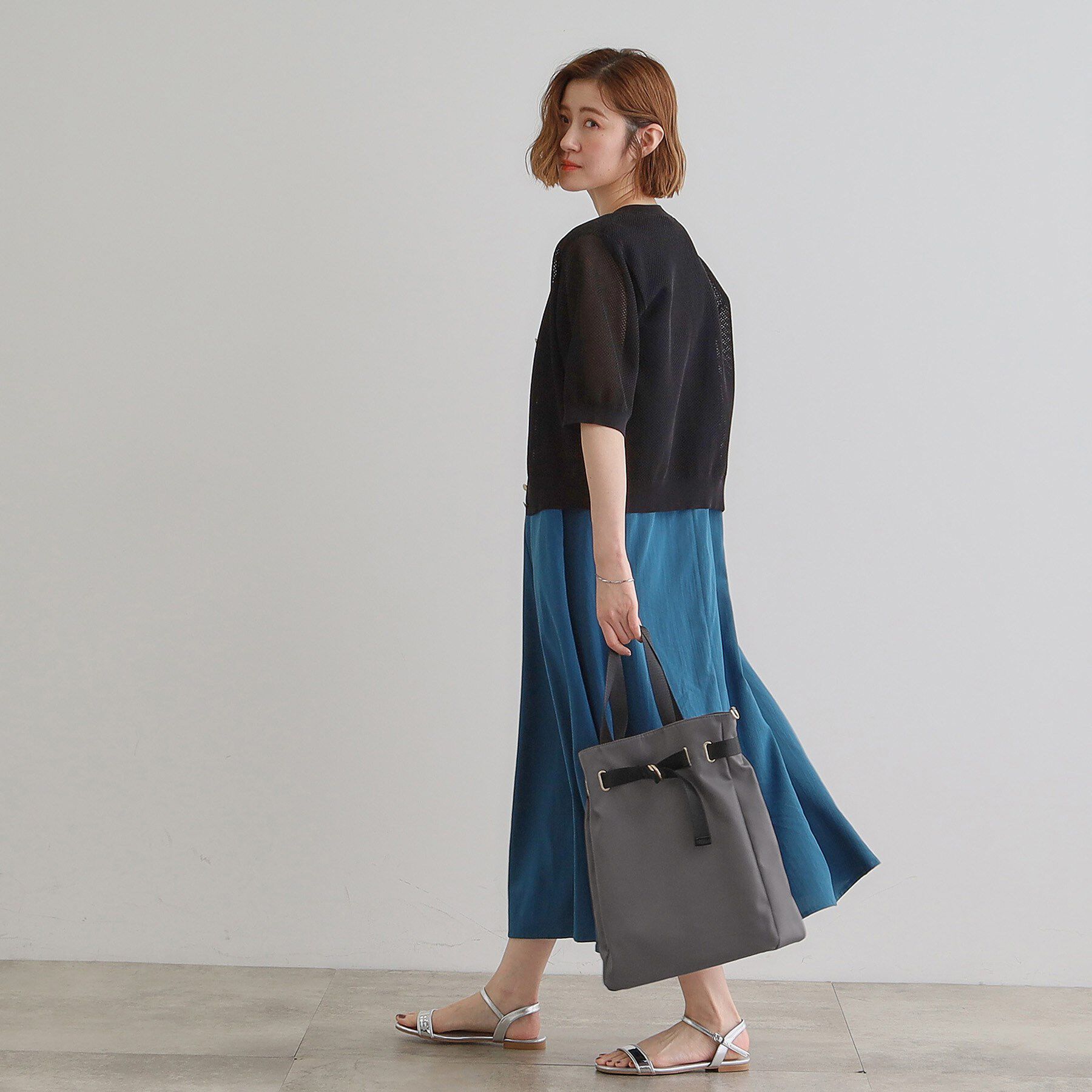 grove「【晴れの日も雨の日も】撥水ベルト2WAYトート」|トートバッグ|