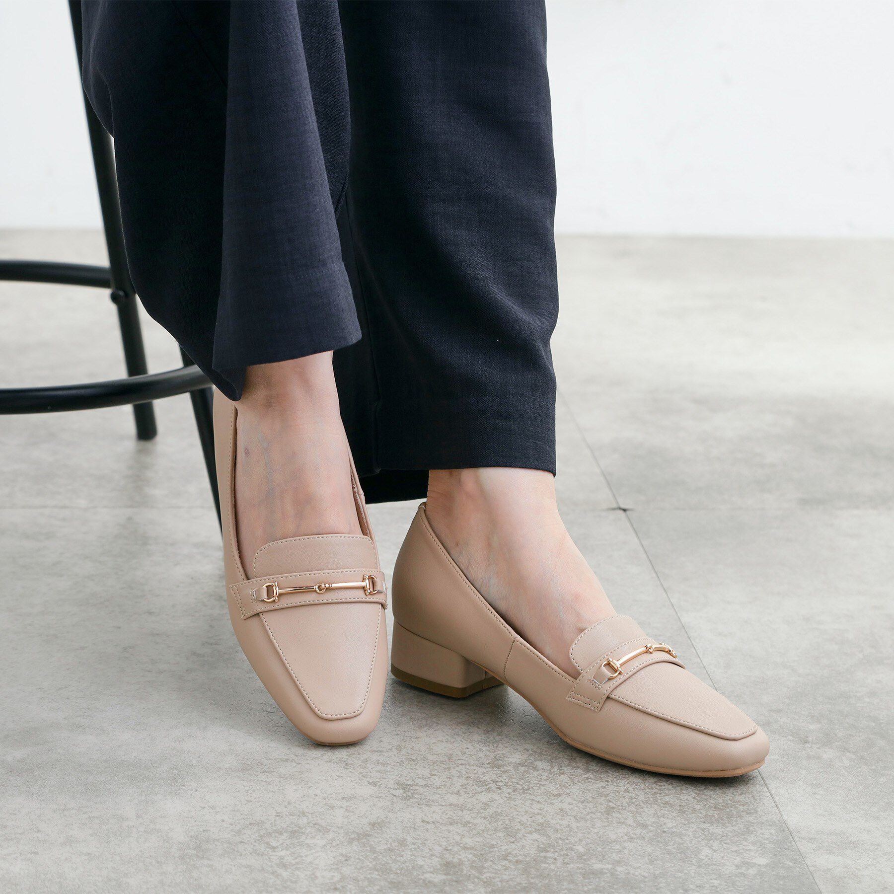 grove「ビットヒールローファー」|パンプス|