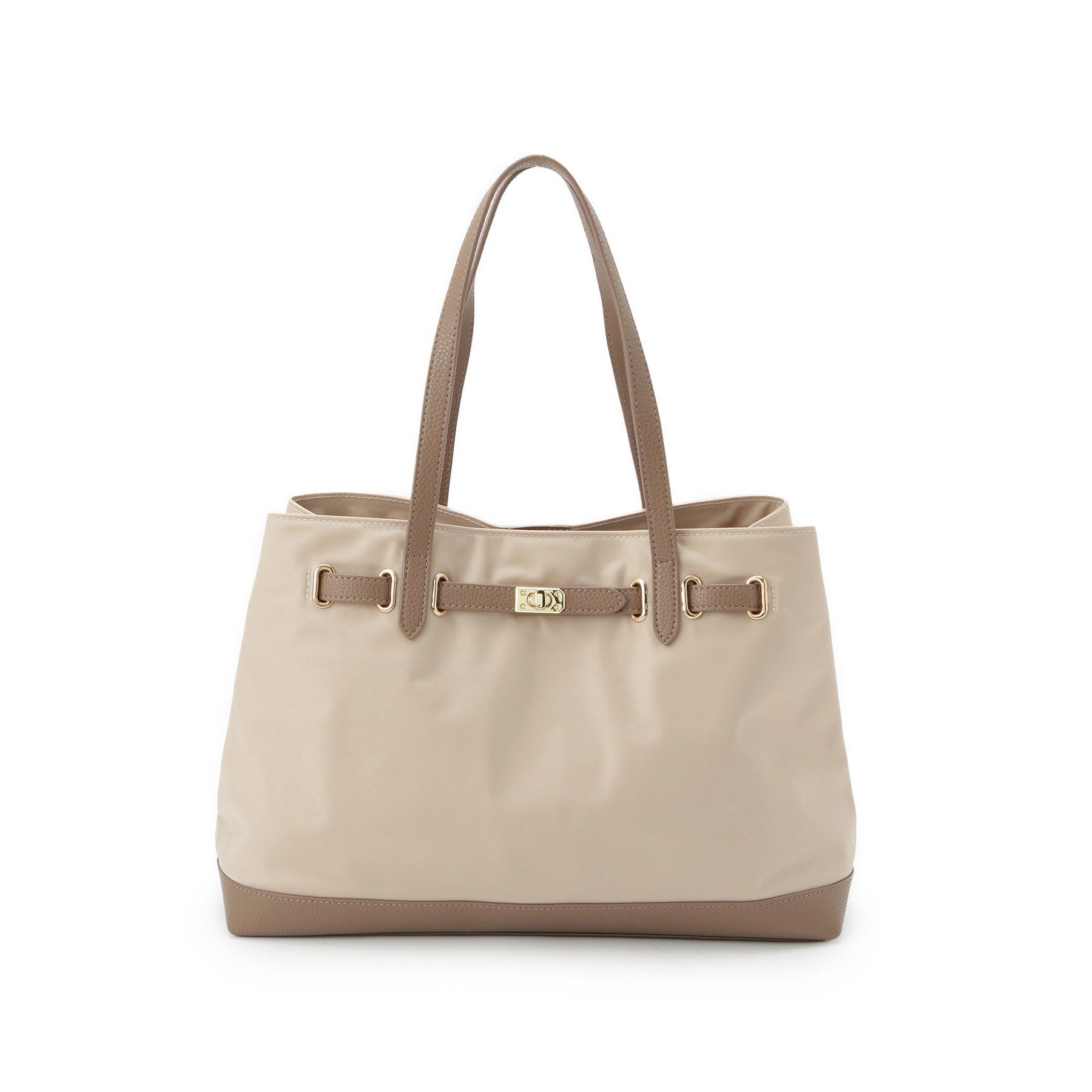 grove「【撥水・軽量】ベルトナイロンコンビA4トート」|トートバッグ|