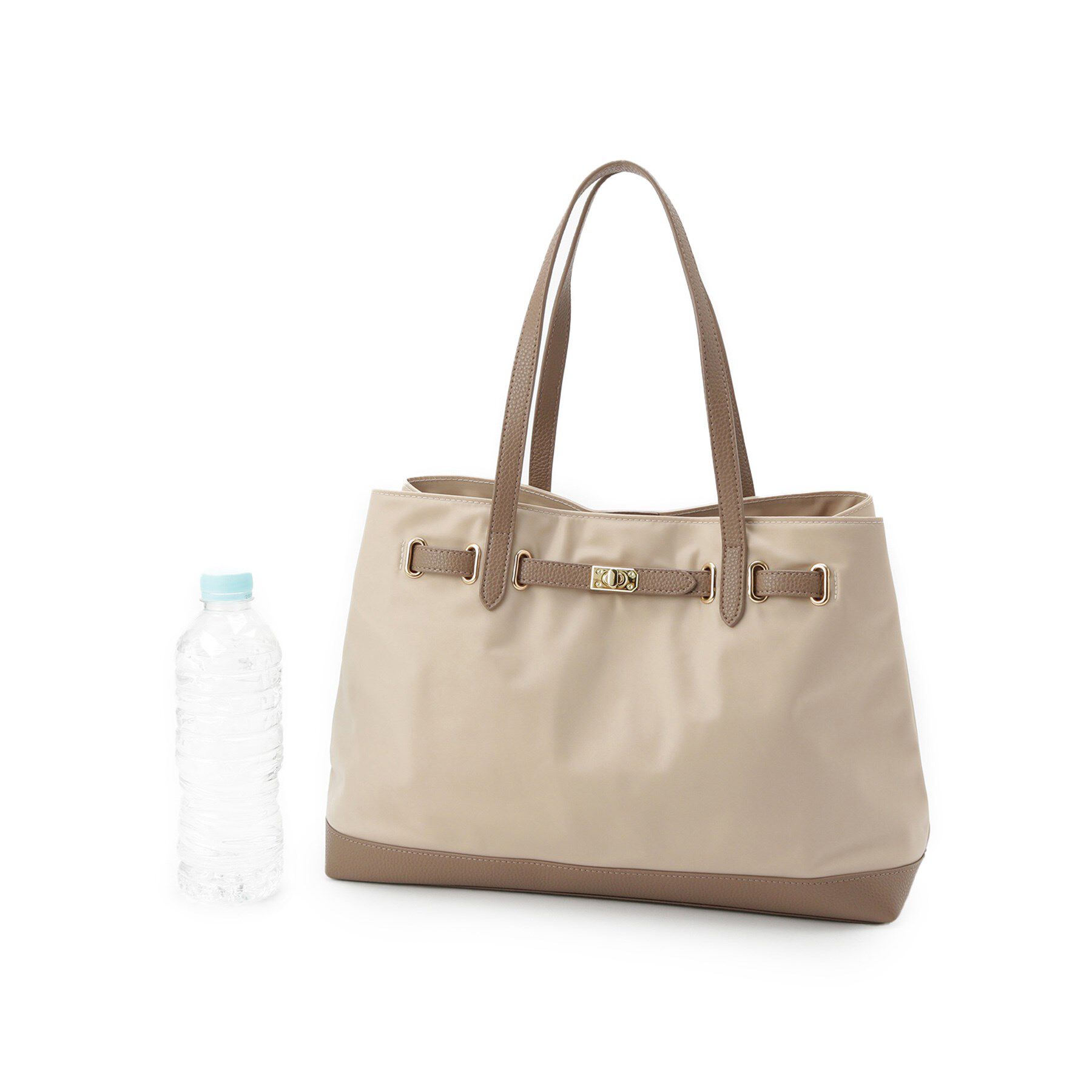 grove「【撥水・軽量】ベルトナイロンコンビA4トート」|トートバッグ|