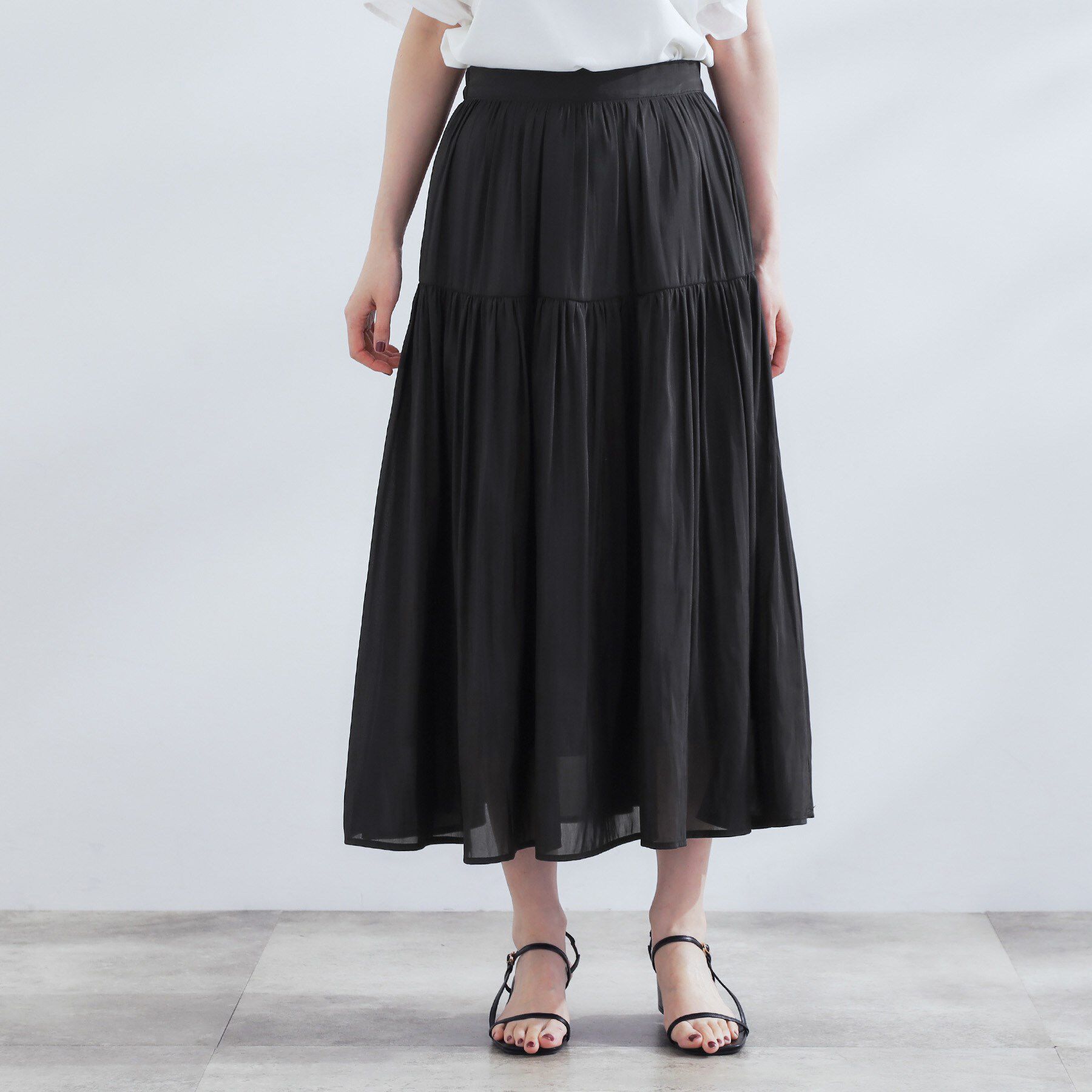 grove「【2点SET】可愛く着まわせる！便利なニットベスト＆スカートセット」|スーツ|