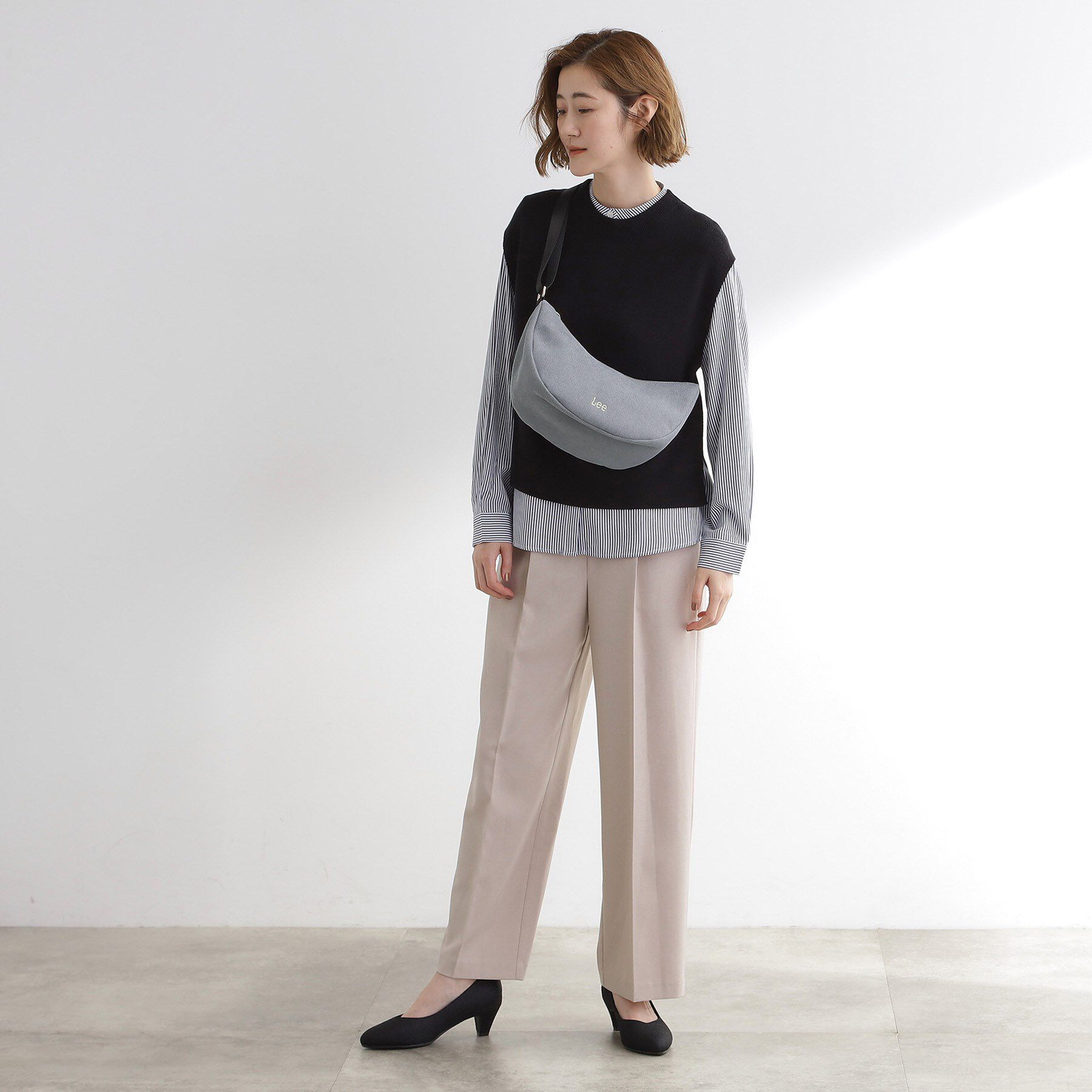 grove「【Lee別注】コーデュロイムーンショルダー」|ショルダー・メッセンジャー|