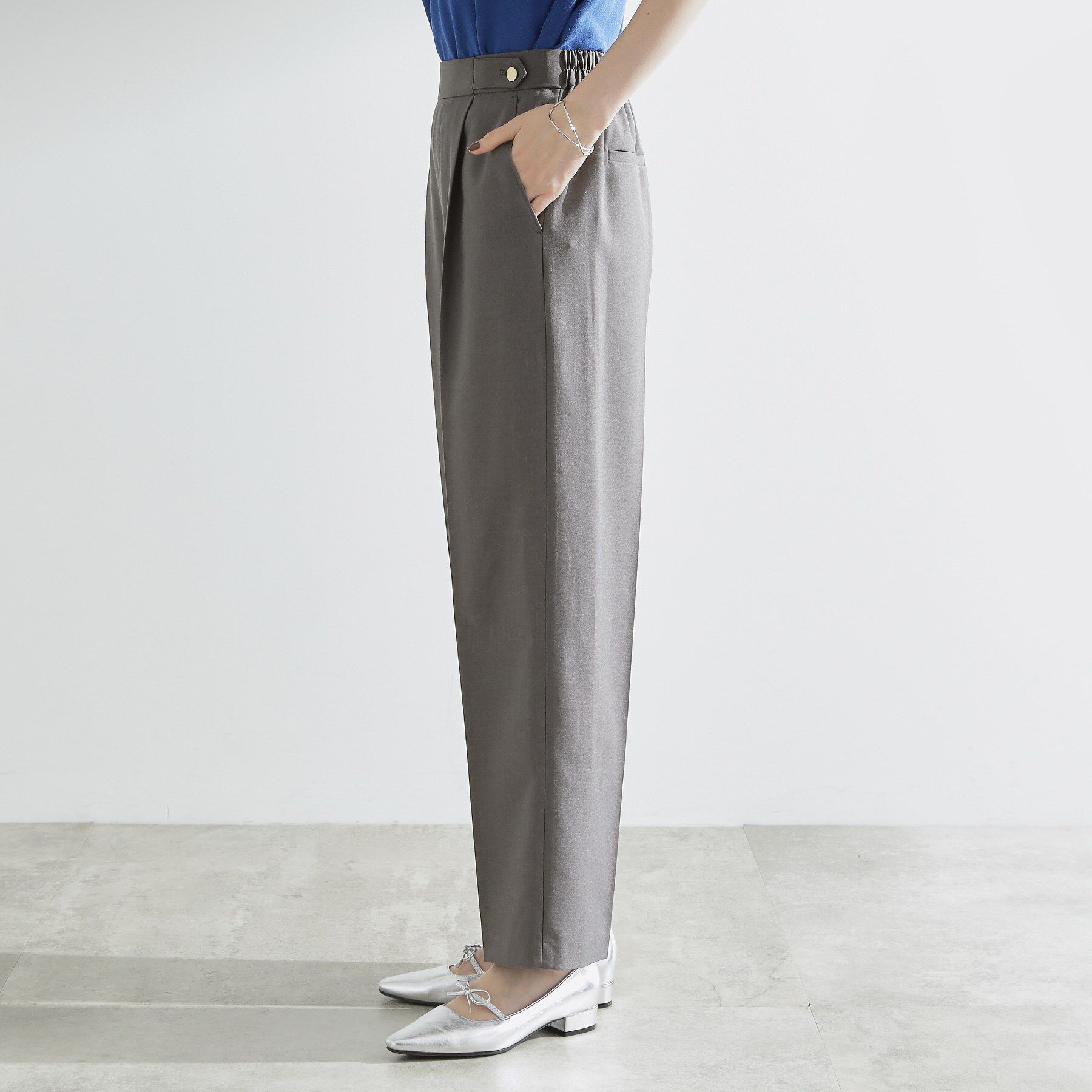 grove「【洗える/美脚ラインキープ】ワイドパンツ」|その他|