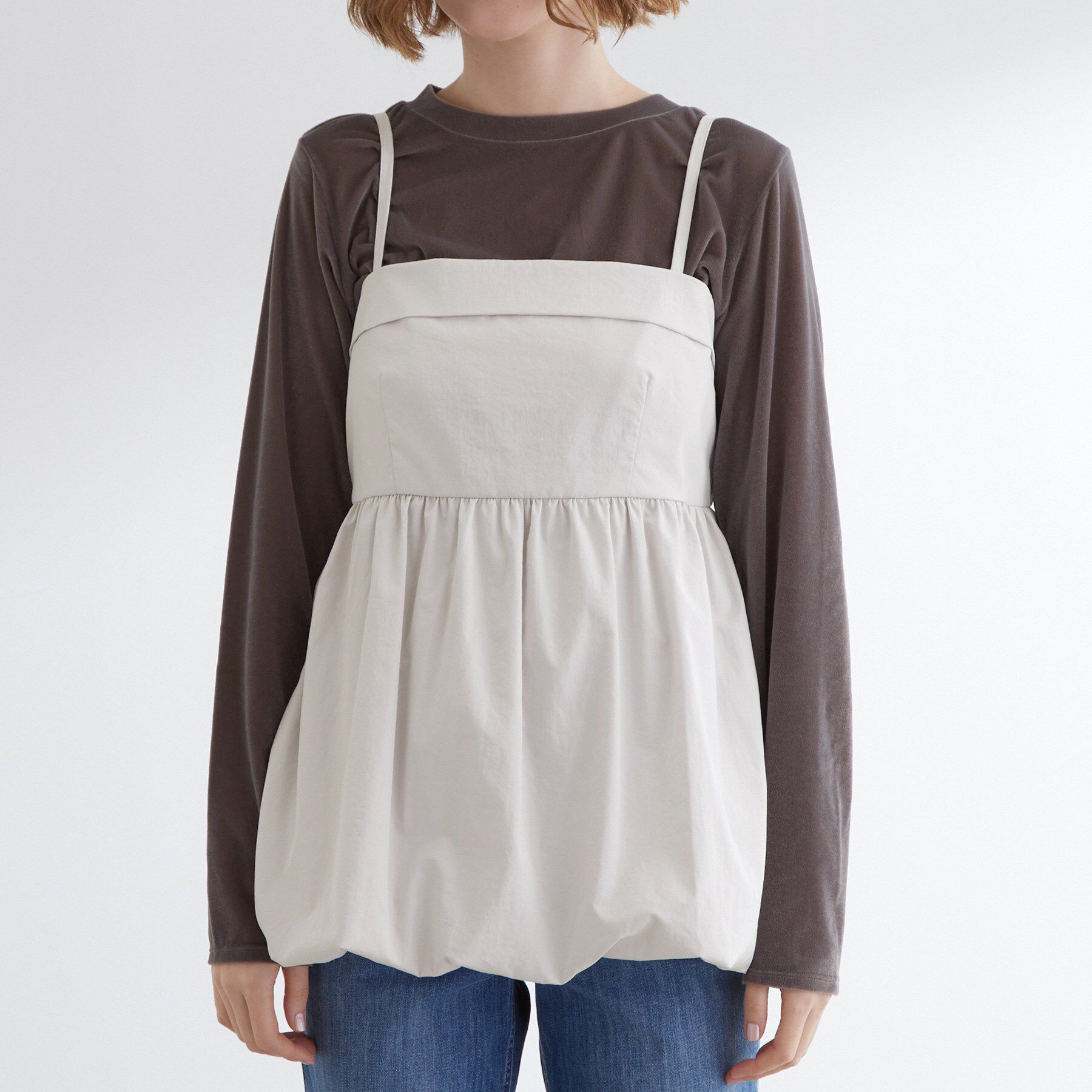 grove「バルーンキャミビスチェ」|シャツ・ブラウス|