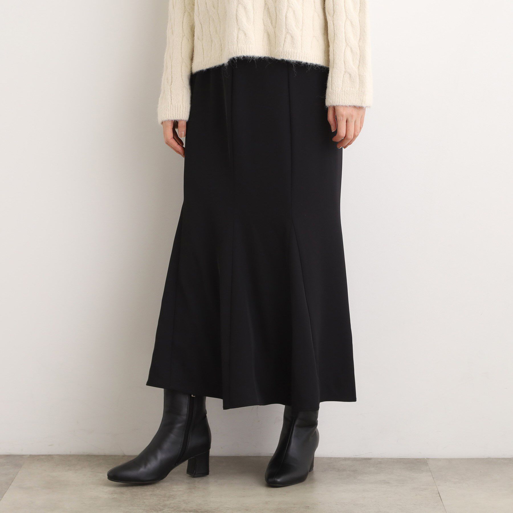 grove「ウエストサイドリブマーメイドスカート」|スカート|