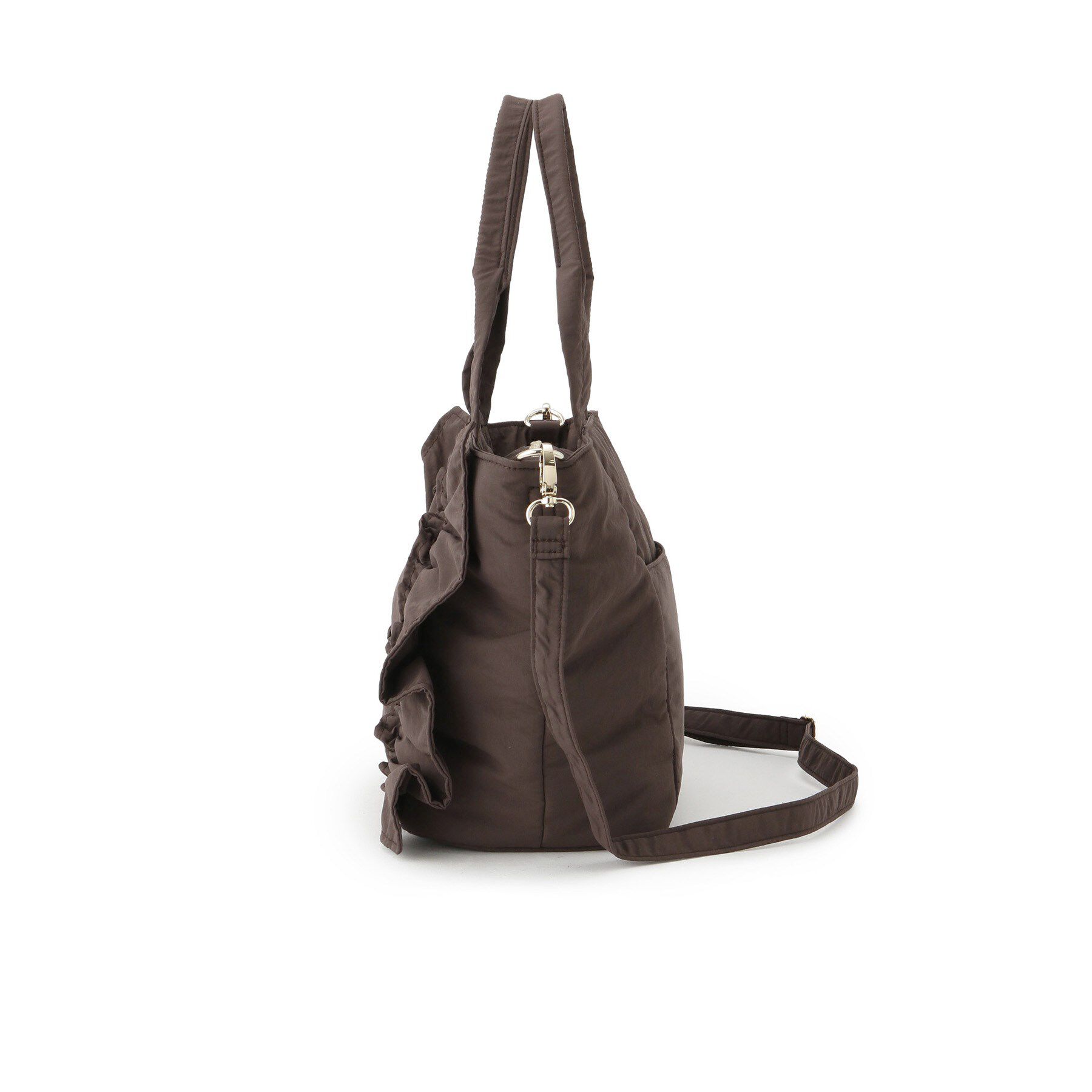 grove「【撥水】縦フリル2WAYトート」|トートバッグ|