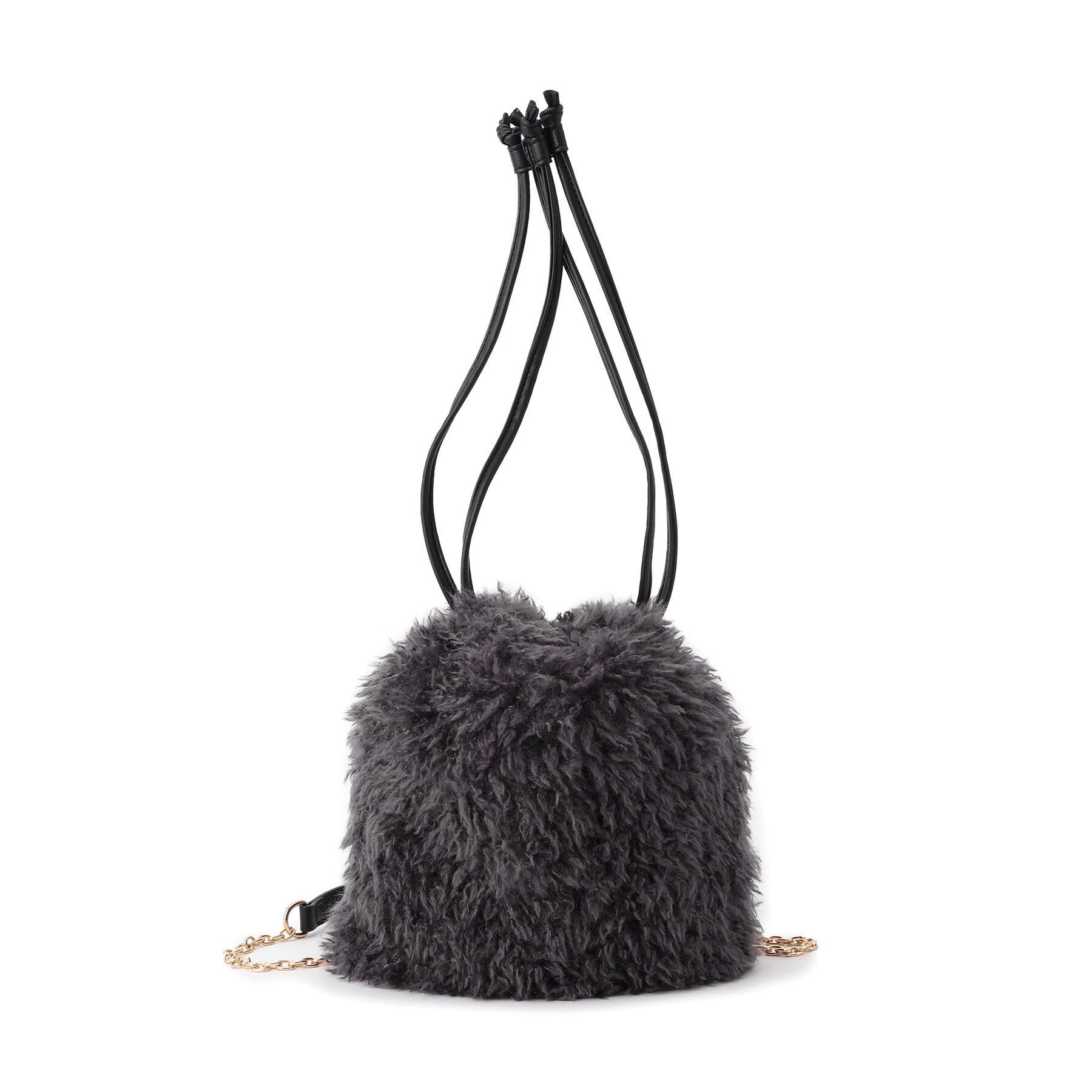 grove「プードル巾着チェーンショルダー」|ショルダー・メッセンジャー|