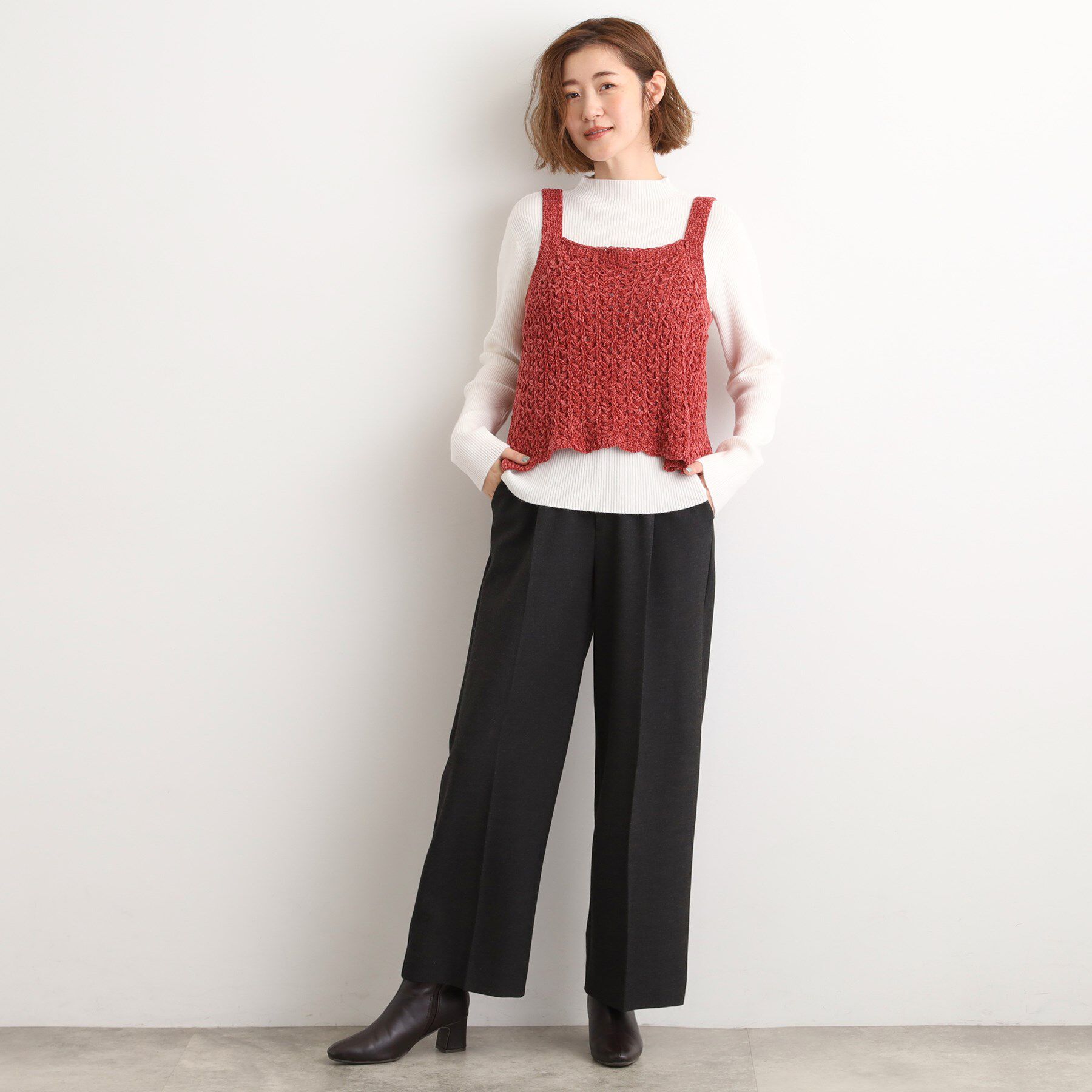 grove「【あったか裏起毛】かっこよさも穿き心地も叶える、優秀スラックスパンツ」|その他|