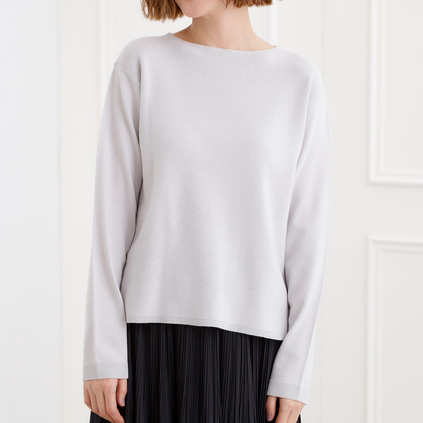 grove「【洗える】毛玉軽減ニットプルオーバー」|ニット・セーター|