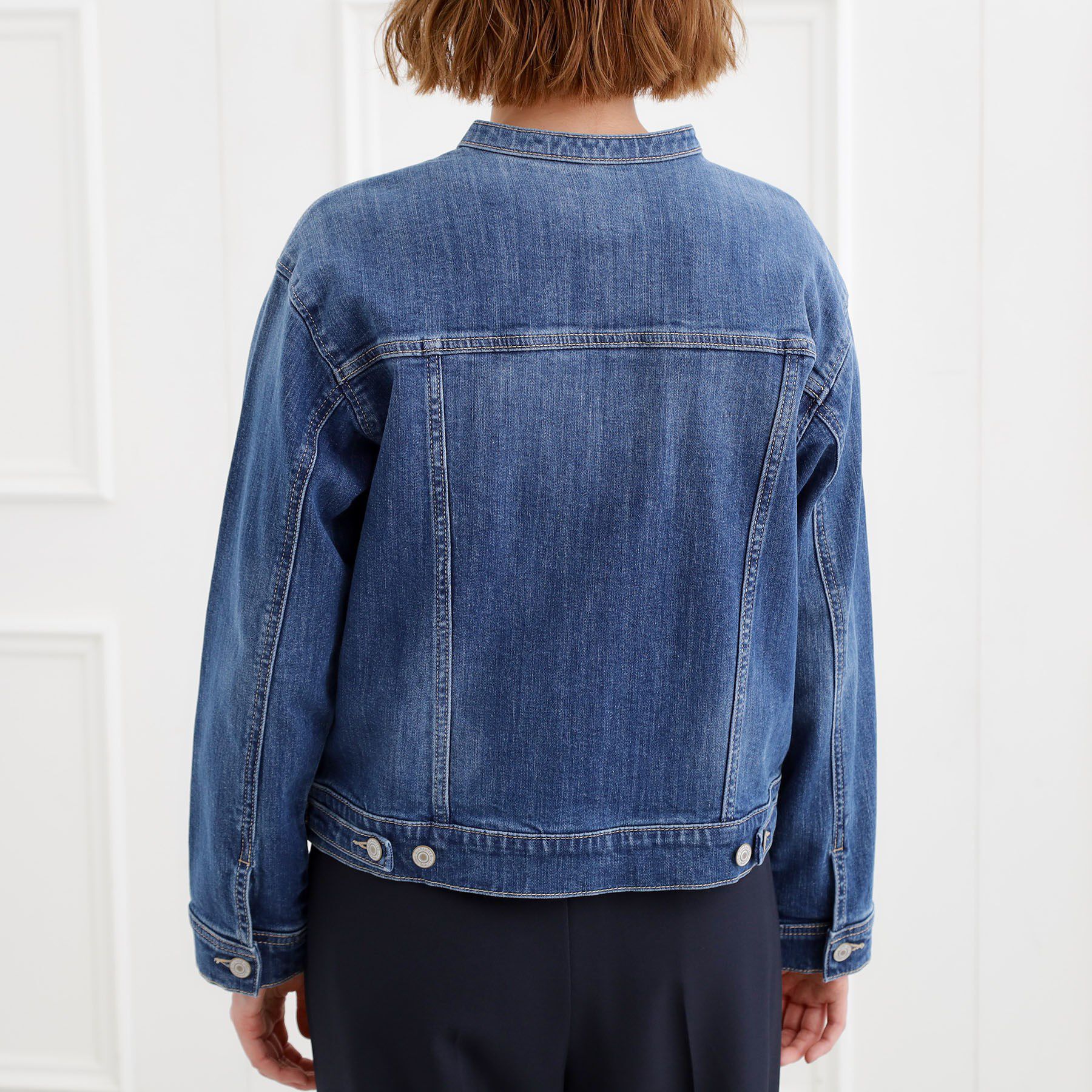 grove「ライトオンスストレッチデニムジャケット」|デニムジャケット|