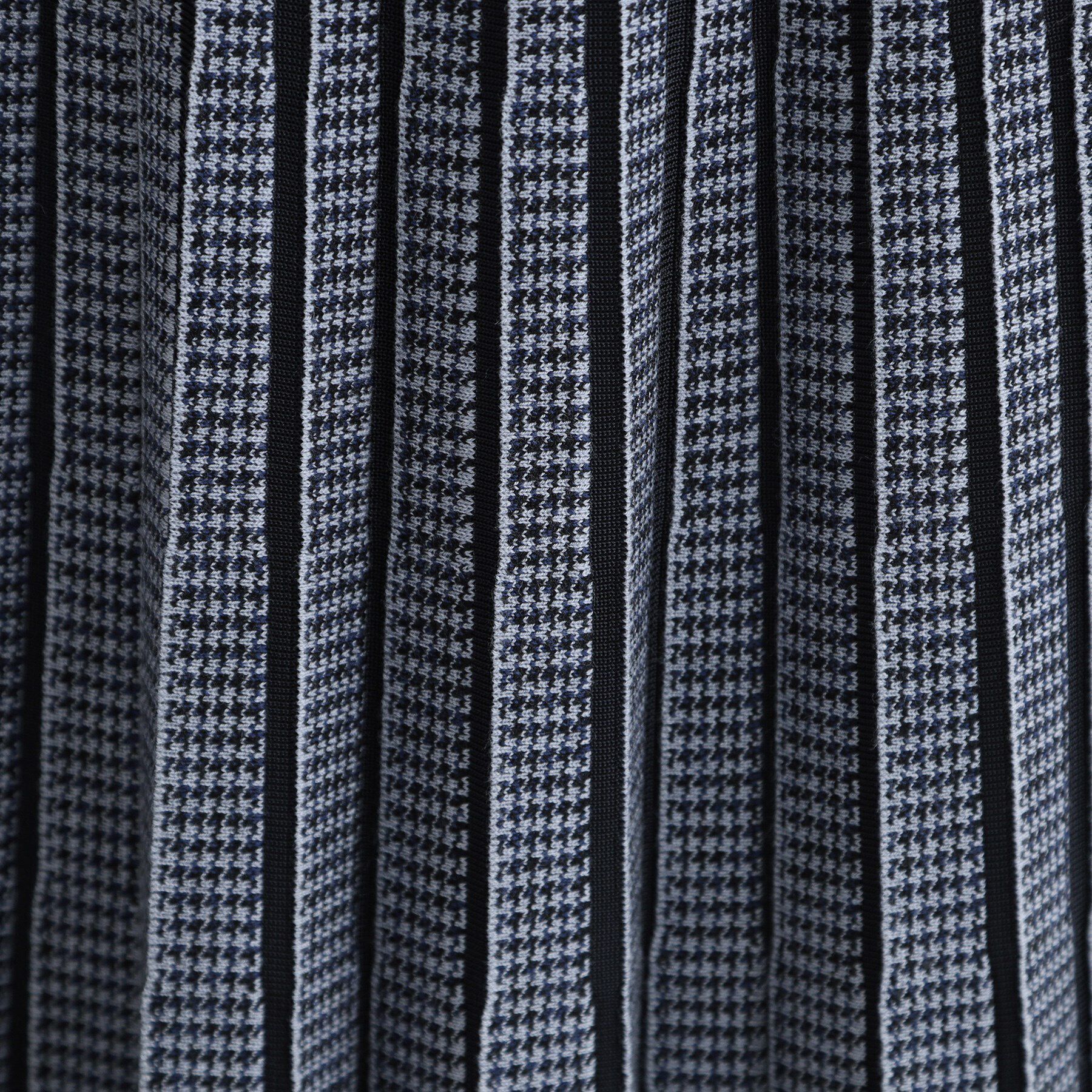 INDIVI「【洗える／SETUP可能】ジャカードニットプリーツスカート」|スカート|