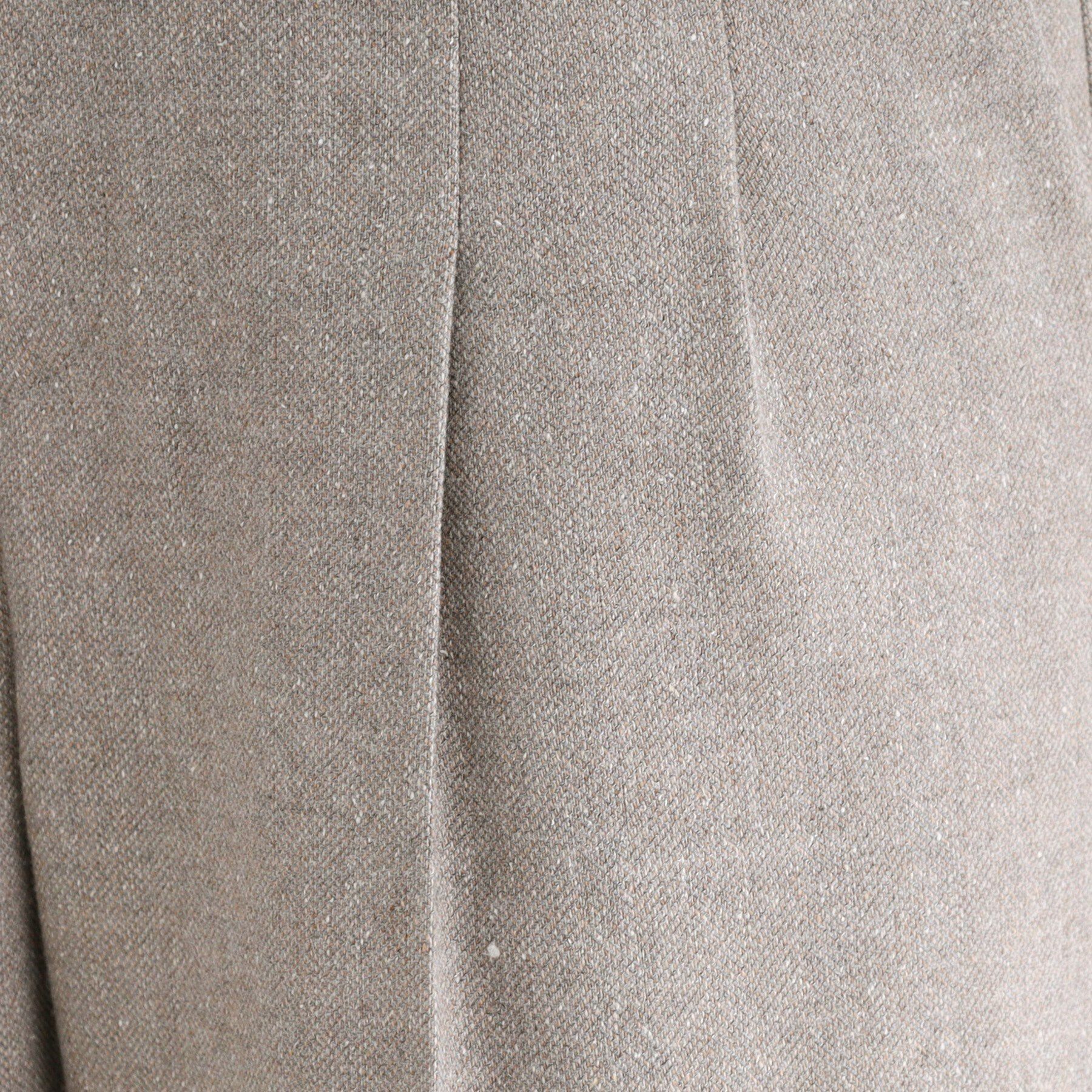 INDIVI「【ウール混】ネップヘリンボーン ワイドパンツ」|その他|