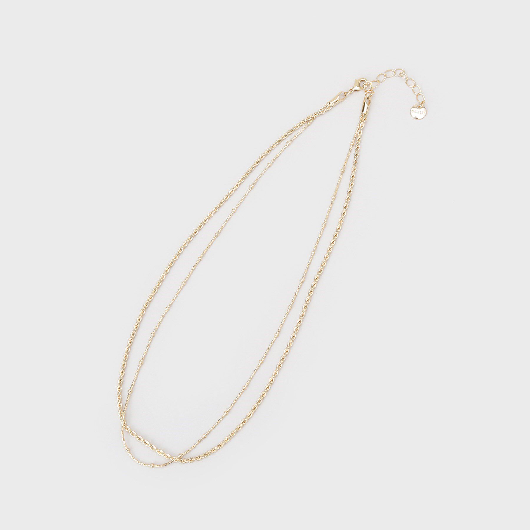 GALLEST「レイヤードチェーンネックレス」|ネックレス|
