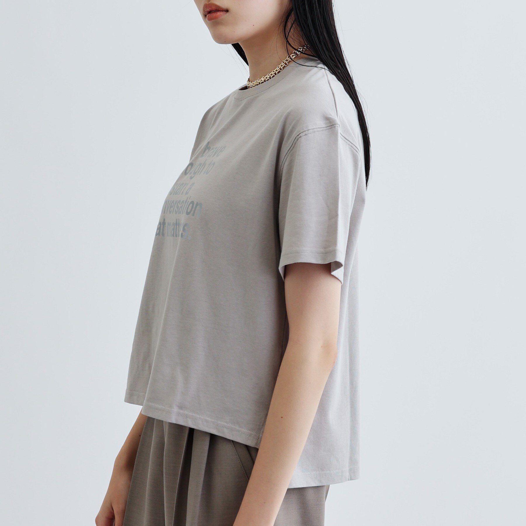 GALLEST「【再入荷】ボックスシルエットロゴTシャツ」|Tシャツ・カットソー|