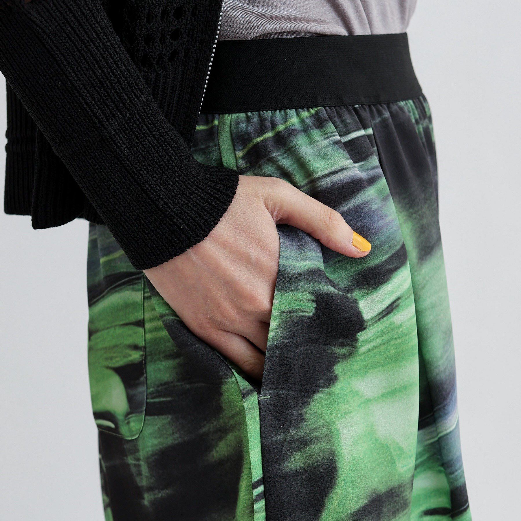 GALLEST「プリントイージーワイドストレートパンツ」|その他|