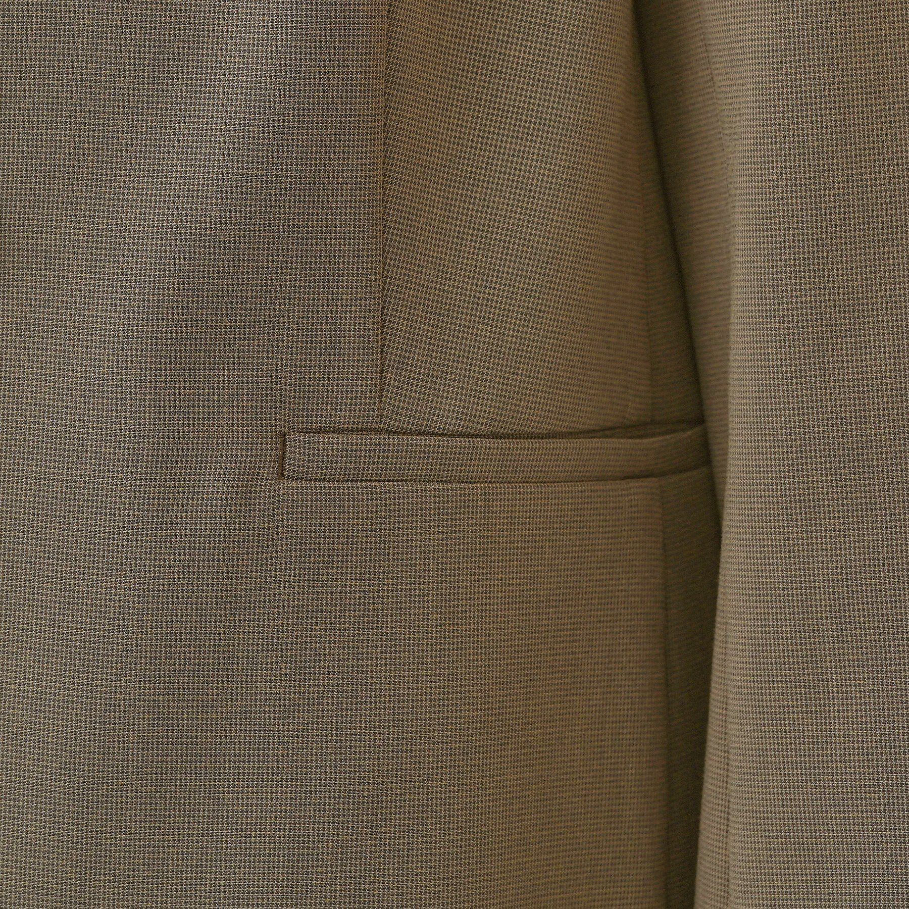 INDIVI「【洗える／夏スーツ】ミニ千鳥柄ノーカラージャケット」|ノーカラージャケット|