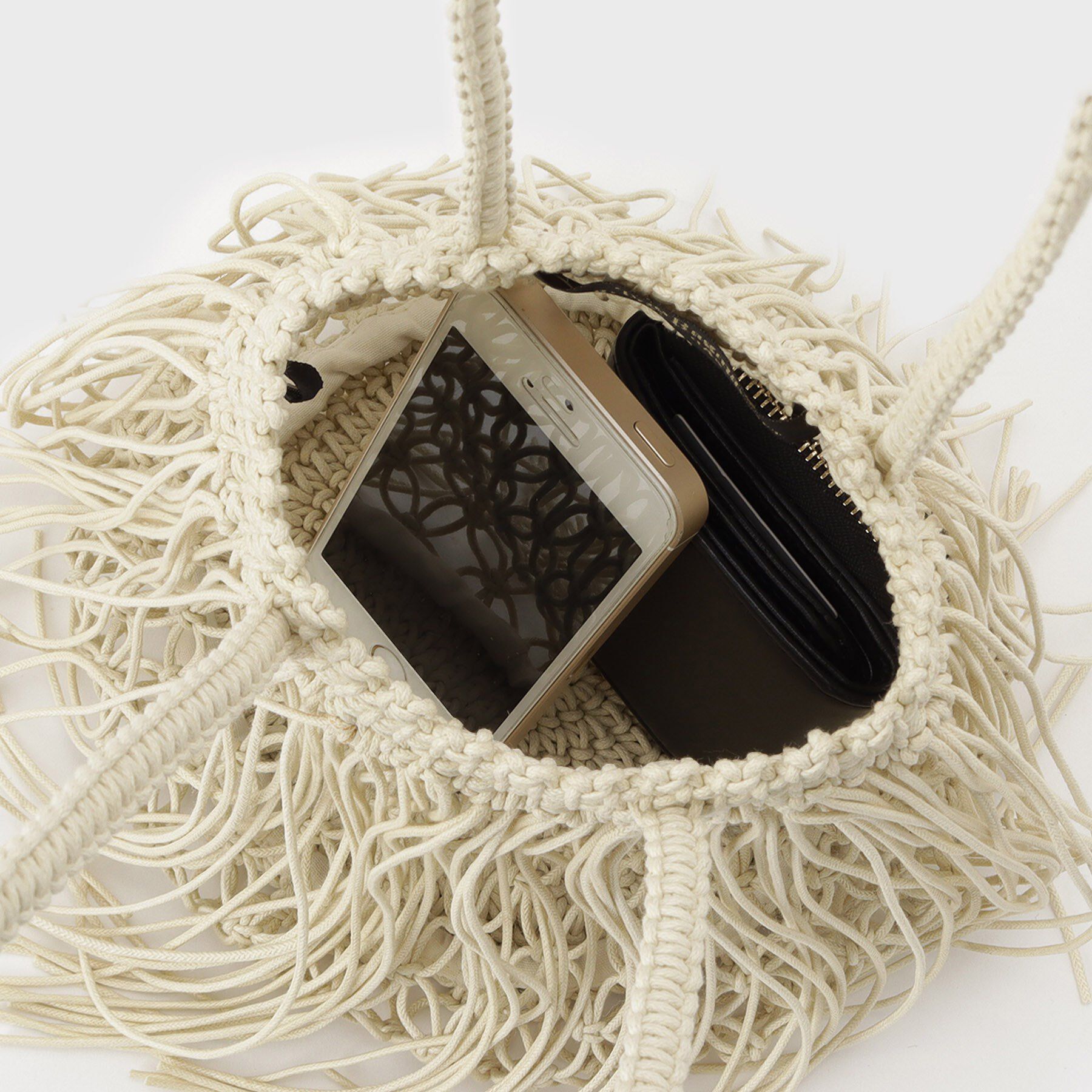 GALLEST「【The Bagmati】フリンジバッグ」|ハンドバッグ|