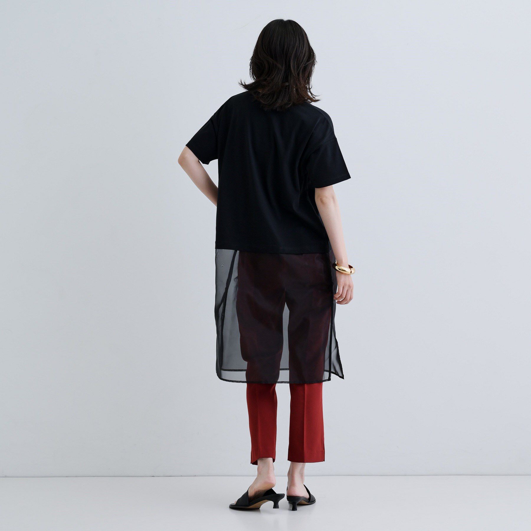 GALLEST「シアードッキングTシャツ」|Tシャツ・カットソー|