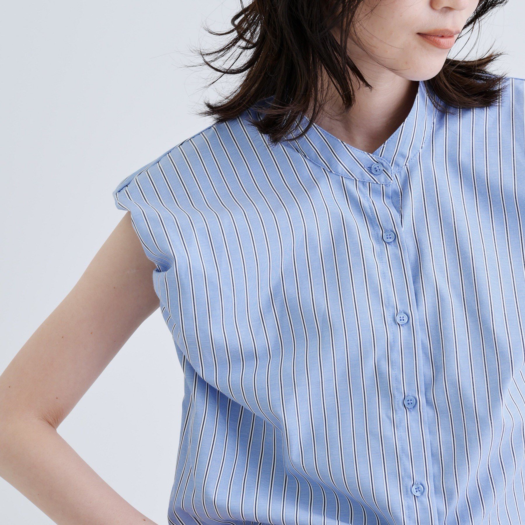 GALLEST「【一部店舗限定】ブロードパフショルブラウス」|シャツ・ブラウス|