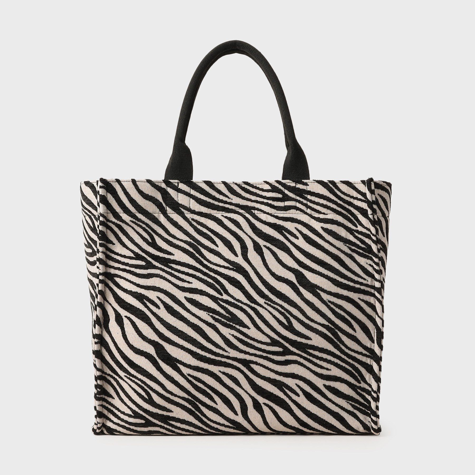 INDIVI「【選べる柄バリエ】スクエアトートバッグ」|トートバッグ|