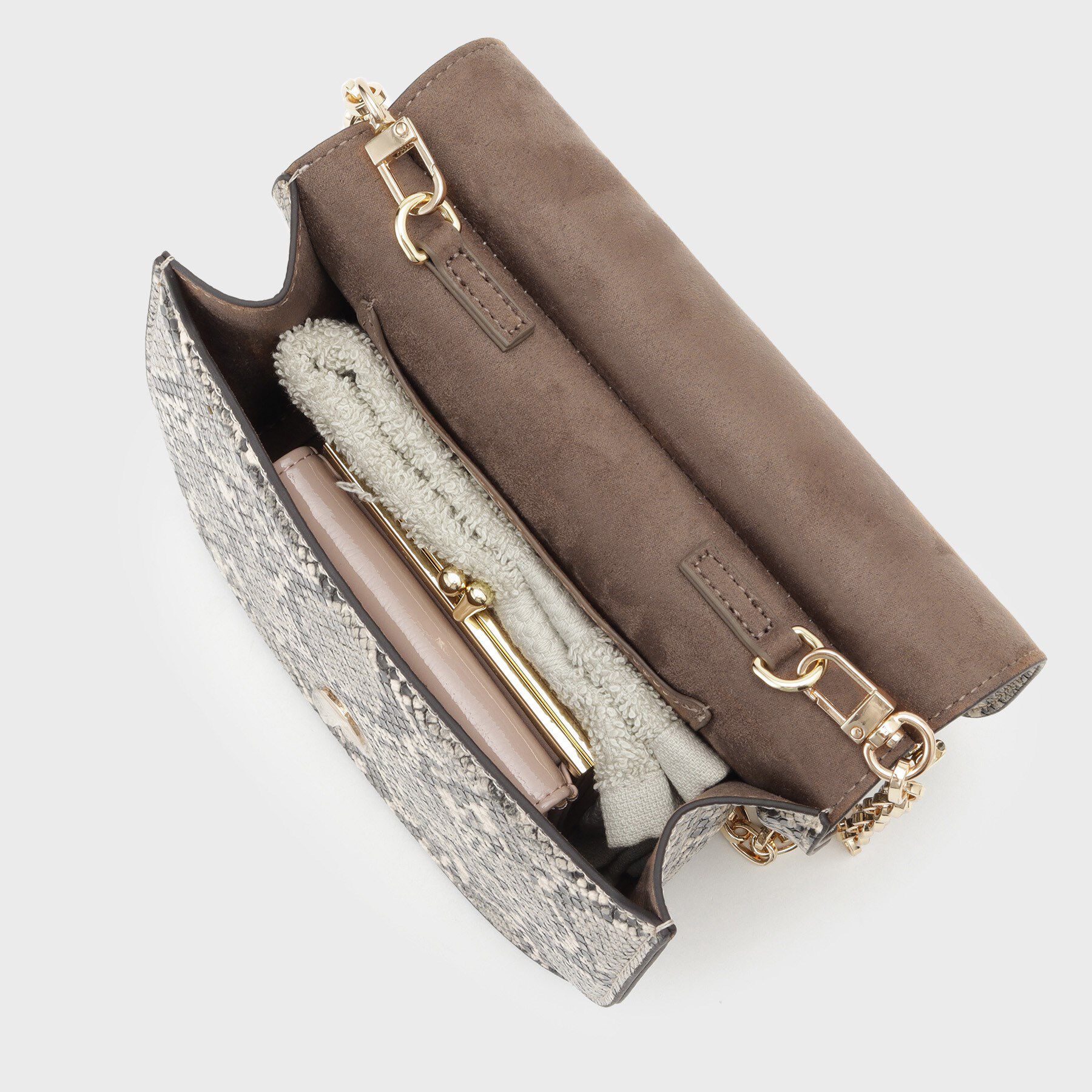 GALLEST「【LE VERNIS】Metal handle minibag」|ショルダー・メッセンジャー|