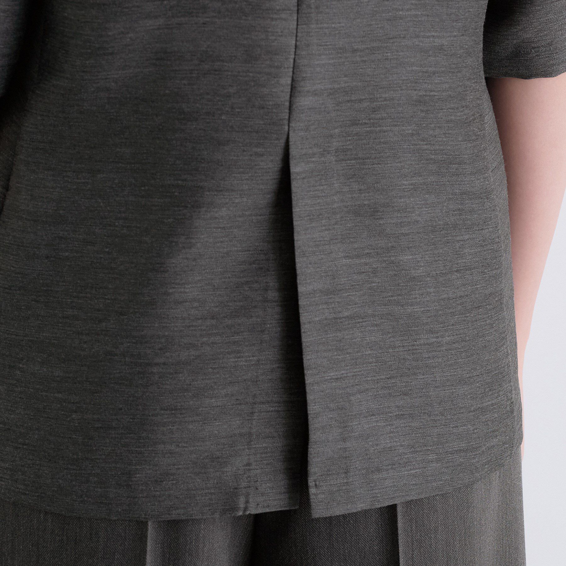 INDIVI「ライトダブルジャケット」|テーラードジャケット|