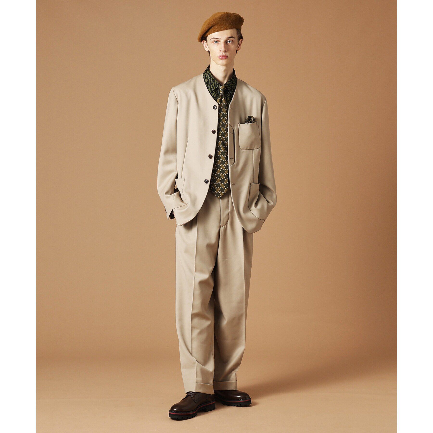 40CARATS&525「ギャバジンワイドパンツ」|その他|