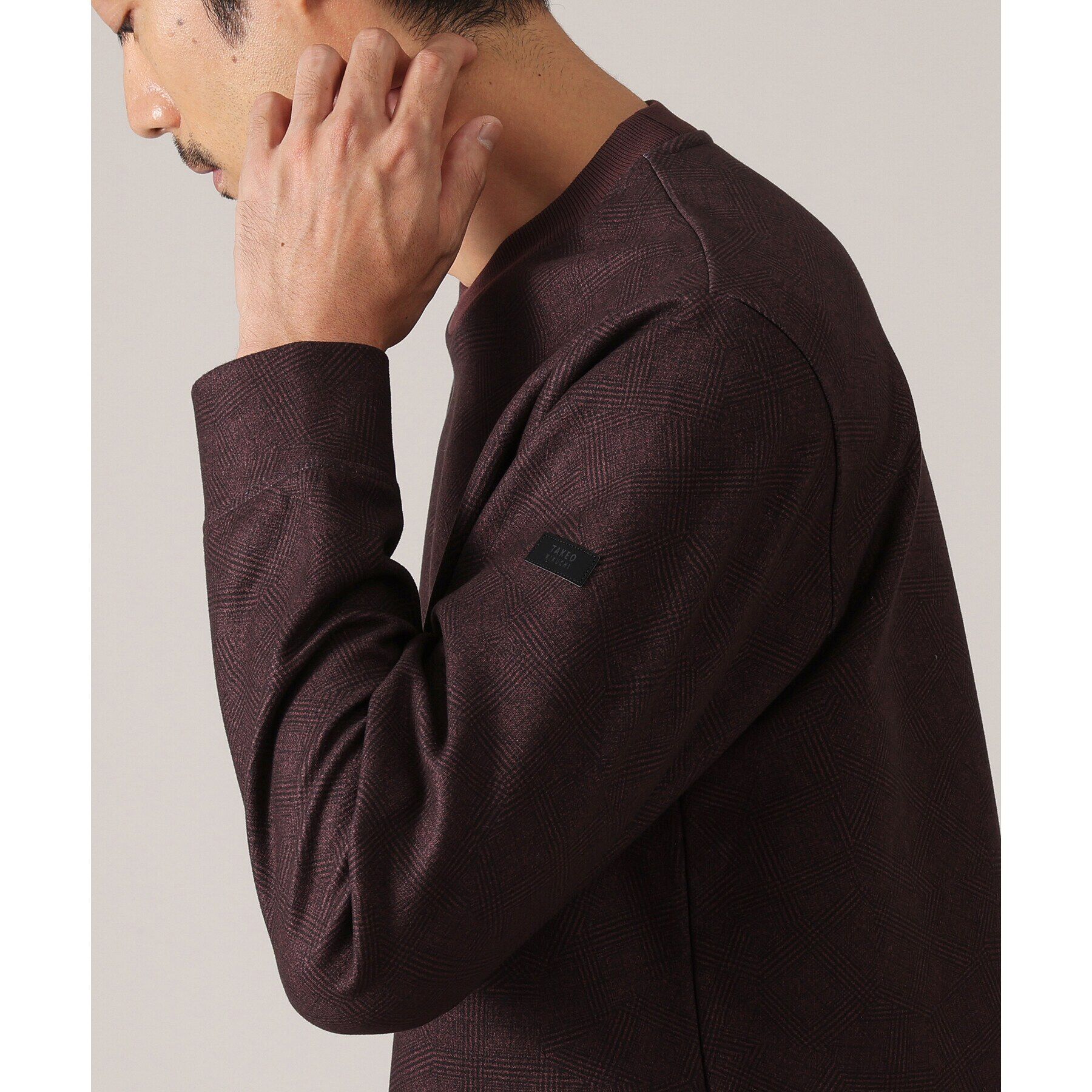 TAKEO KIKUCHI「【DOWN FABRIC】ダウンファブリック プルオーバー スウェット」|パーカー|