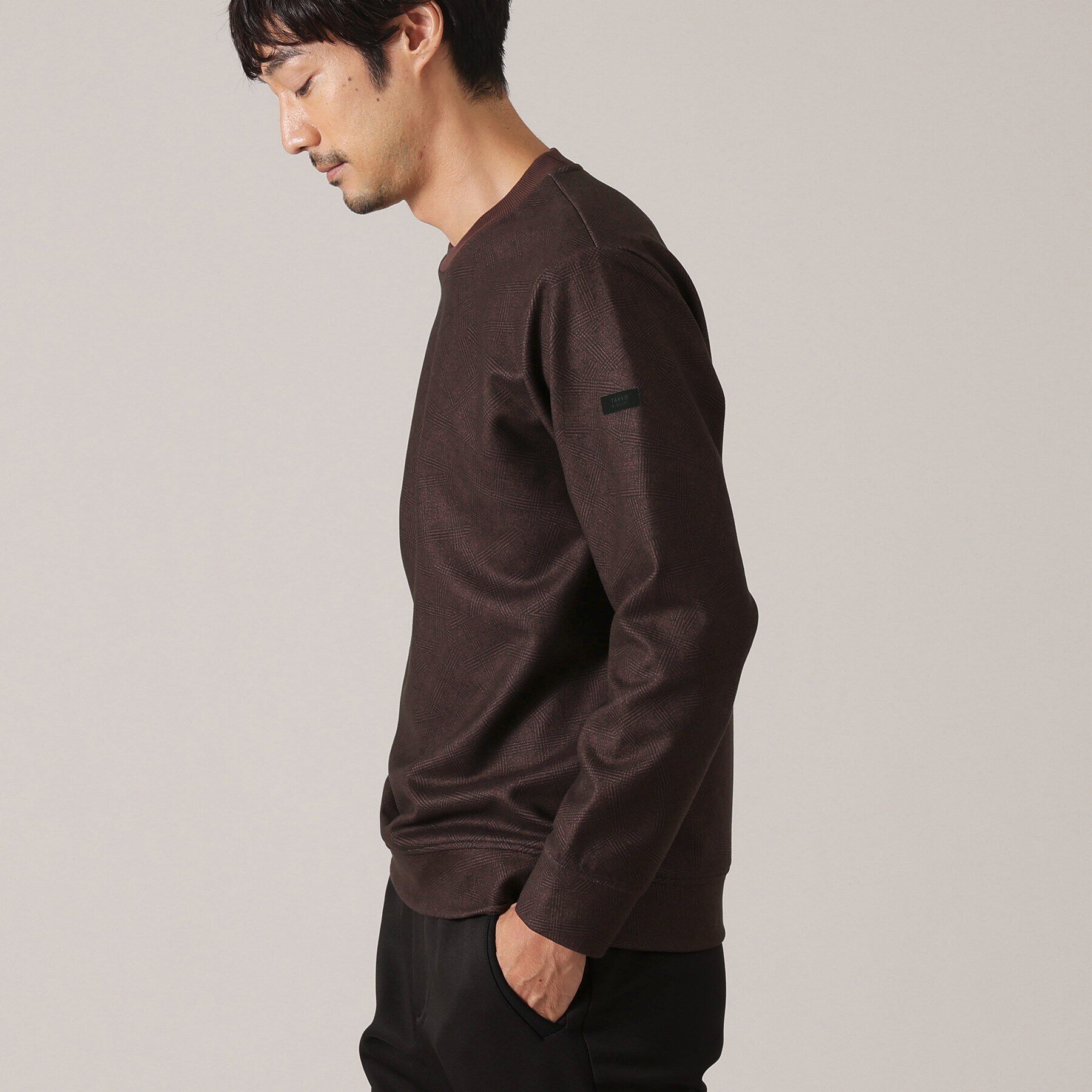 TAKEO KIKUCHI「【DOWN FABRIC】ダウンファブリック プルオーバー スウェット」|パーカー|