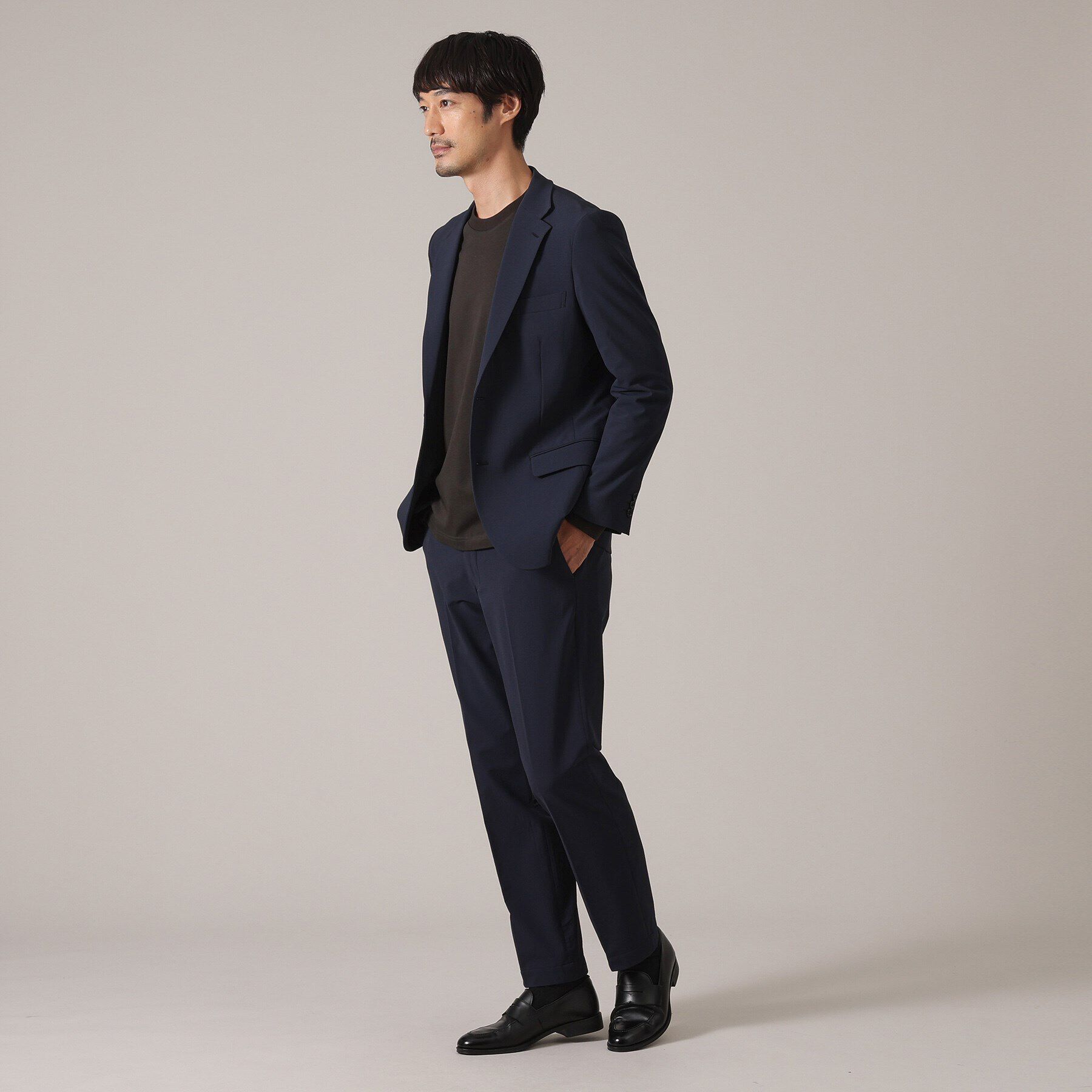 TAKEO KIKUCHI「【4WAYストレッチ】ストームフリース（R）ジャケット」|テーラードジャケット|