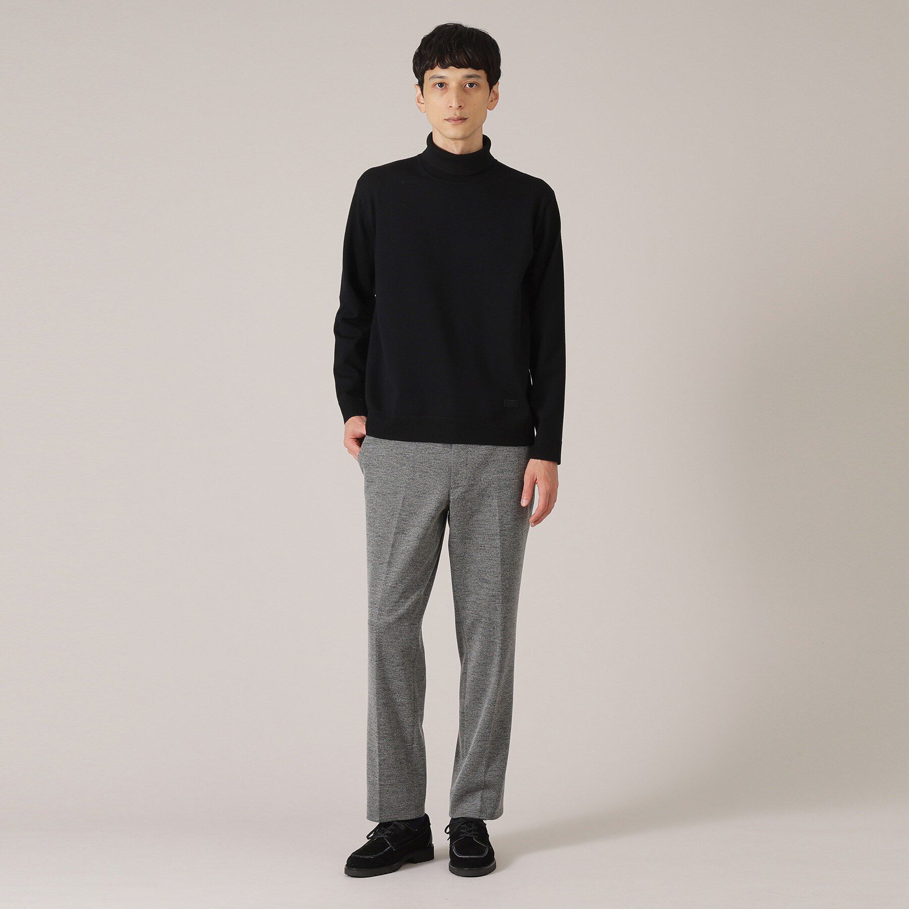 TAKEO KIKUCHI「【尾州織】ウールブレンド ムリネ千鳥パンツ / セットアップ対応」|その他|