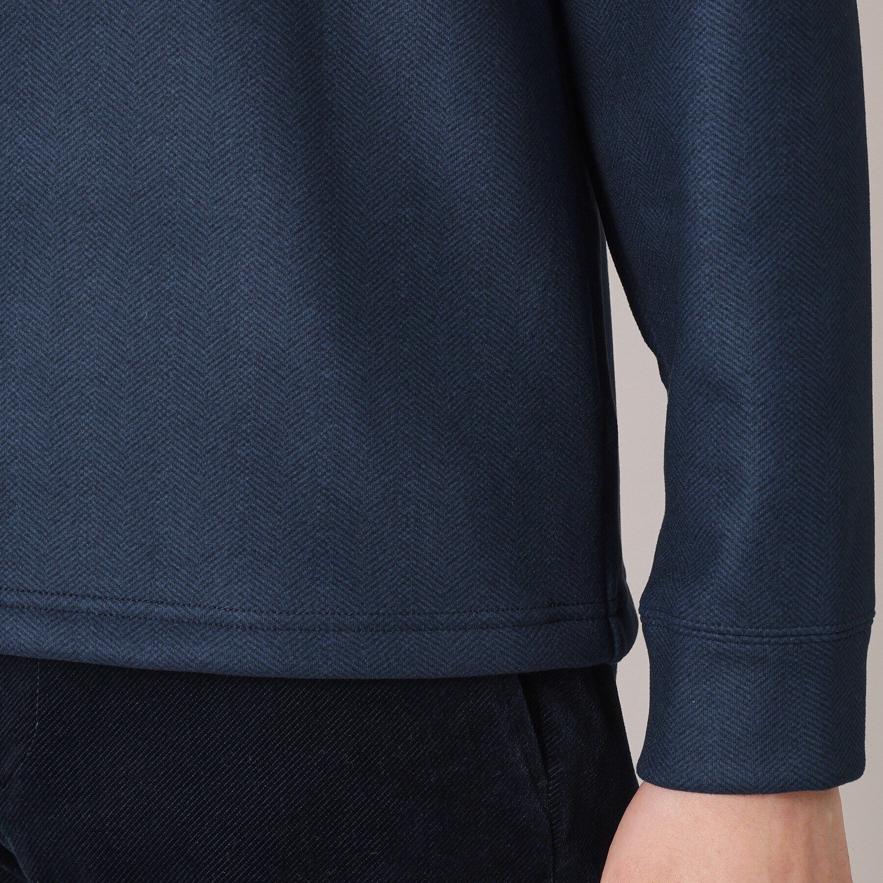 TAKEO KIKUCHI「微起毛ボンディング オフタートルカットソー」|Tシャツ・カットソー|