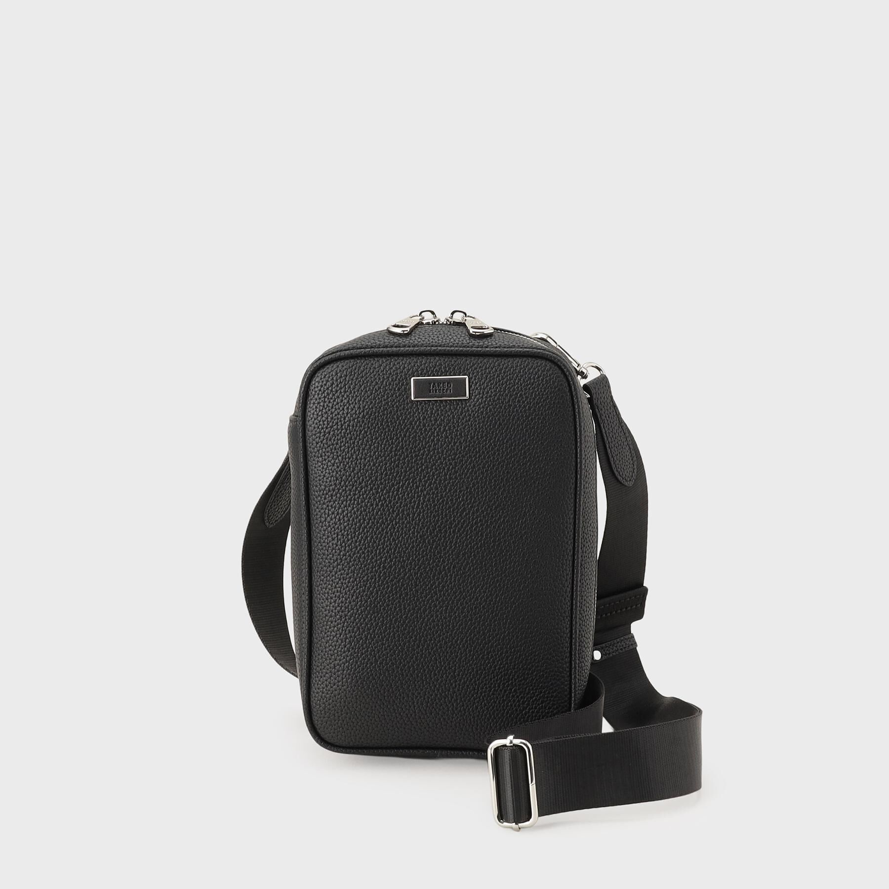 TAKEO KIKUCHI「マイクロファイバークロスボディバッグ」|その他|ブラック(019)