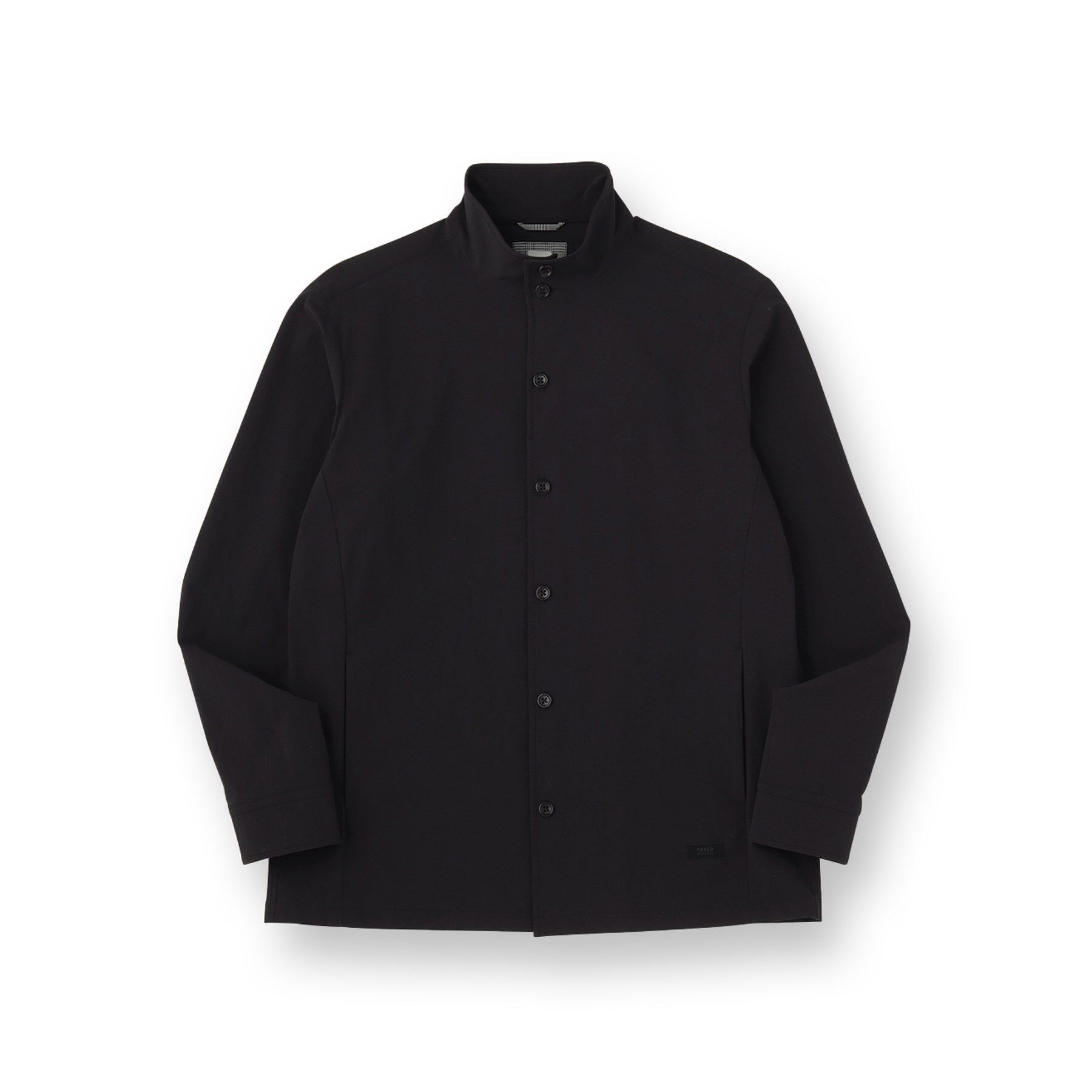 TAKEO KIKUCHI「【3D ナイロン ストレッチ】スタンドカラー シャツブルゾン」|ブルゾン・スタジャン|