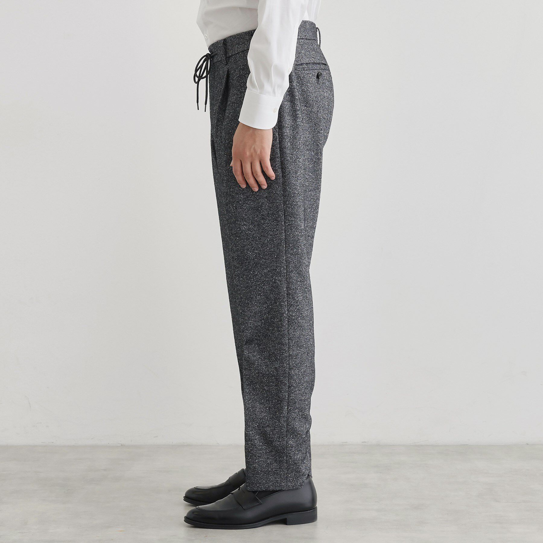 TAKEO KIKUCHI「尾州織 シルクネップジャージ パンツ」|その他|