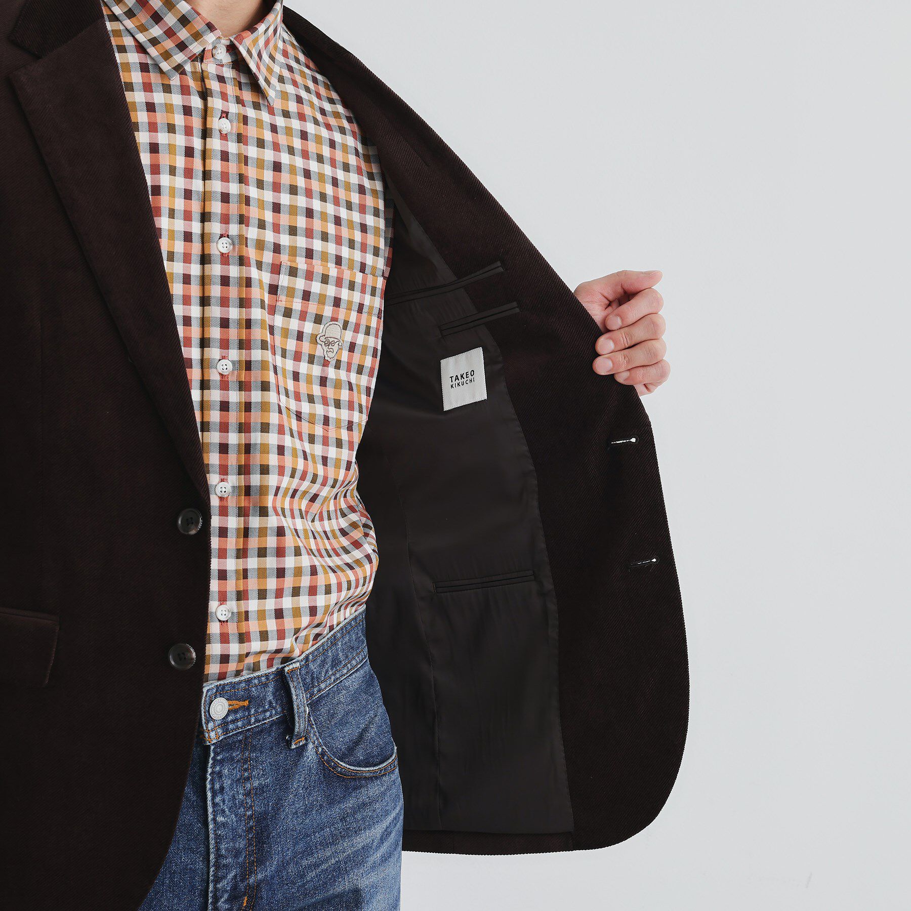 TAKEO KIKUCHI「【Sサイズ～】ストレッチコーデュロイ ジャケット」|テーラードジャケット|