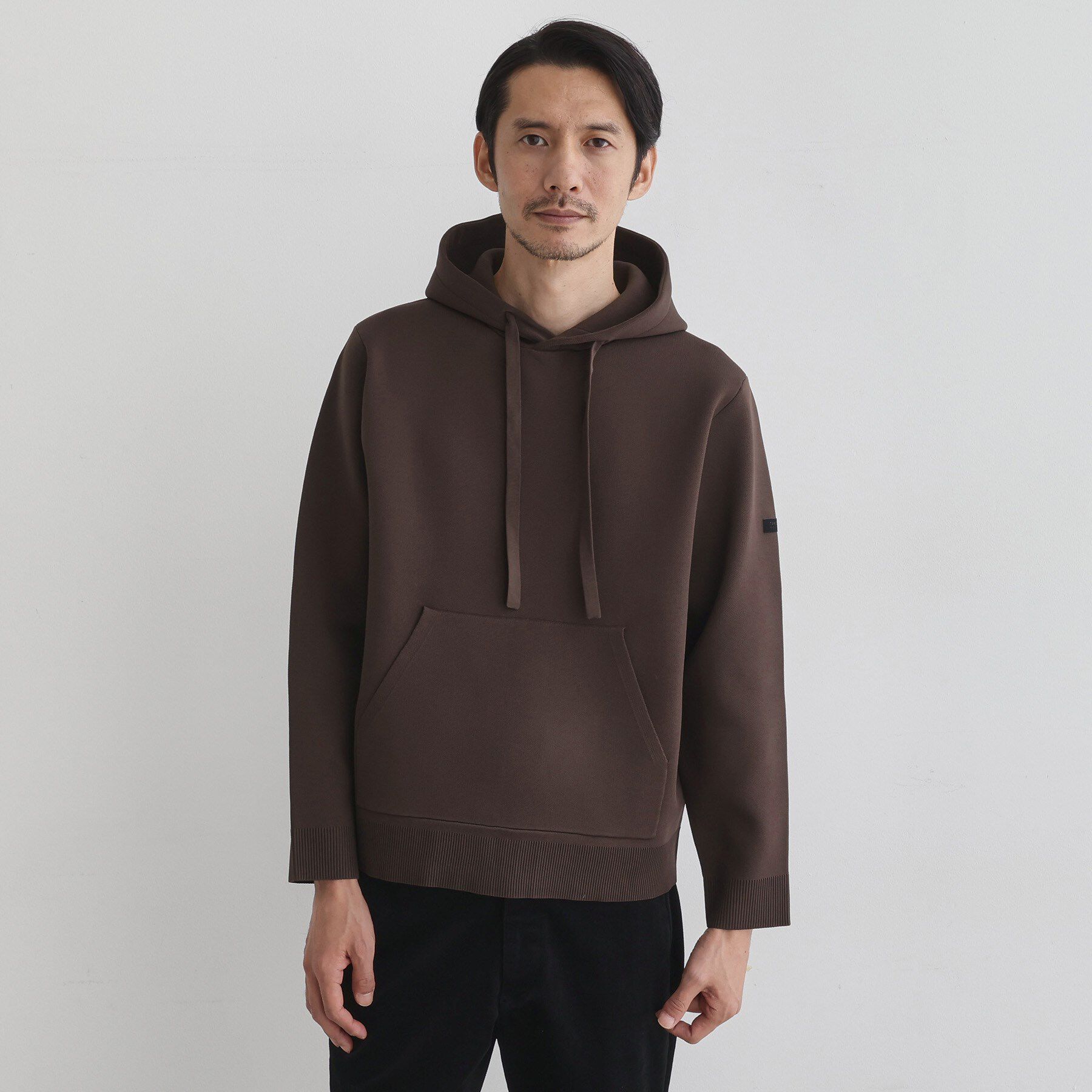 TAKEO KIKUCHI「スポンディッシュ プルオーバー ニットパーカ」|ニット・セーター|