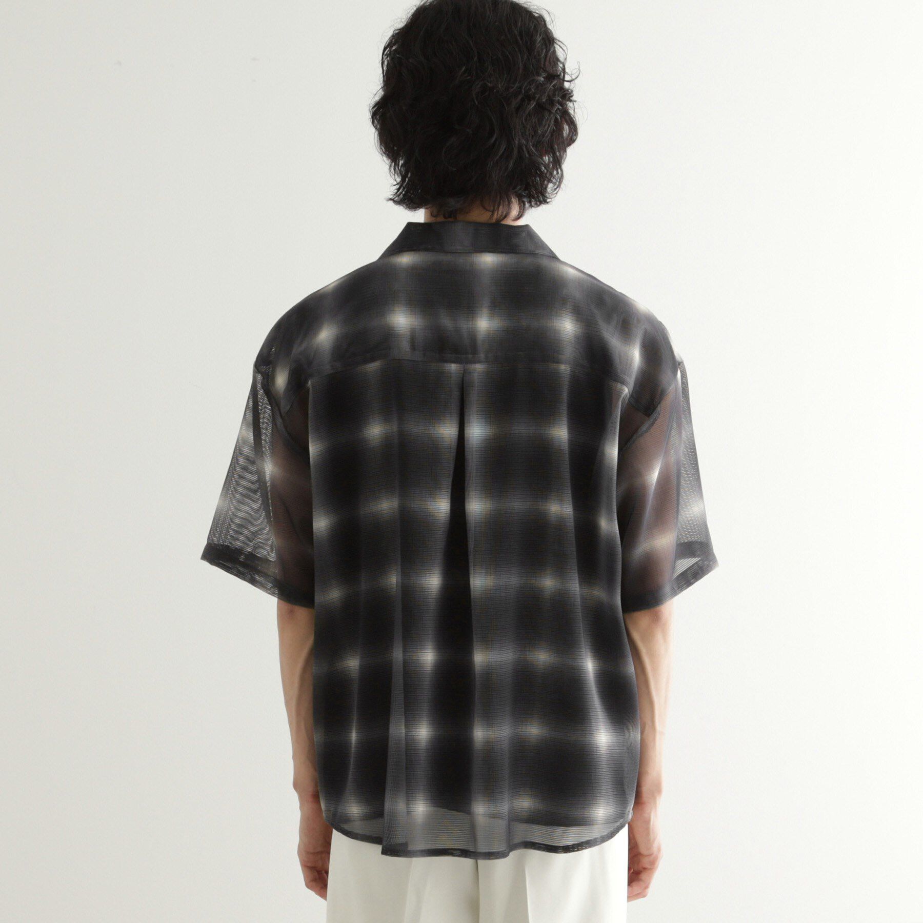 tk.TAKEO KIKUCHI「メッシュオンブレーチェックシャツ」|シャツ・ブラウス|