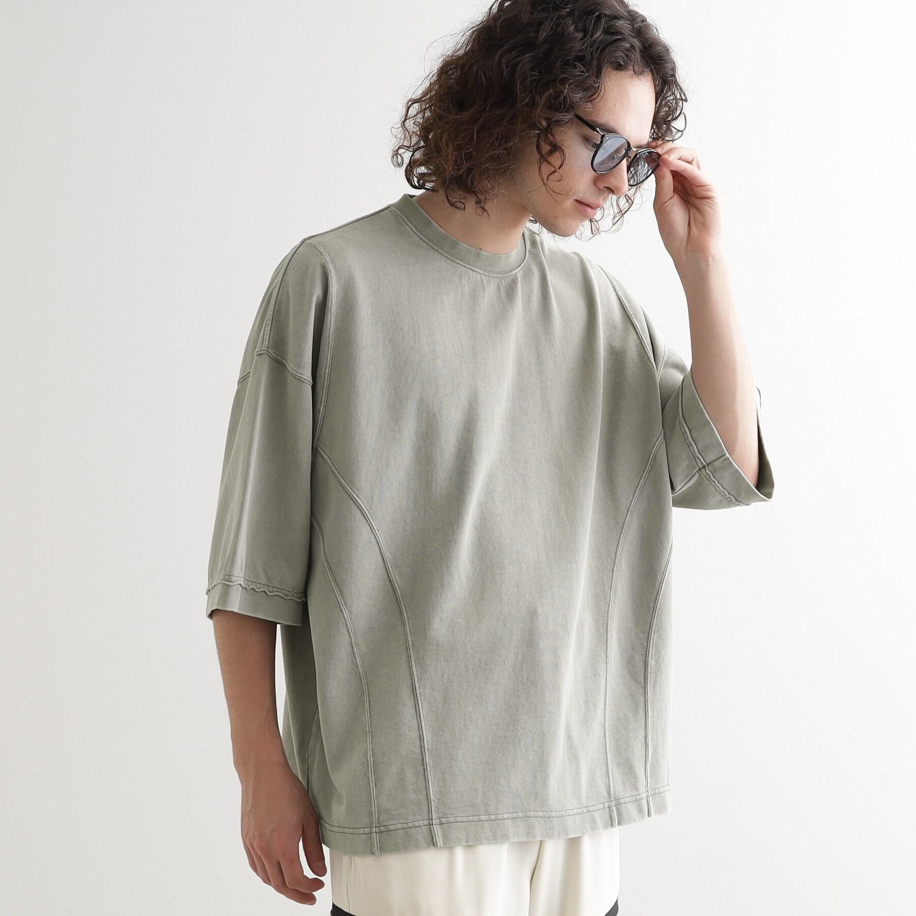 tk.TAKEO KIKUCHI「ヴィンテージクロップドTシャツ/ヴィンテージライク/半袖Tシャツ」|Tシャツ・カットソー|