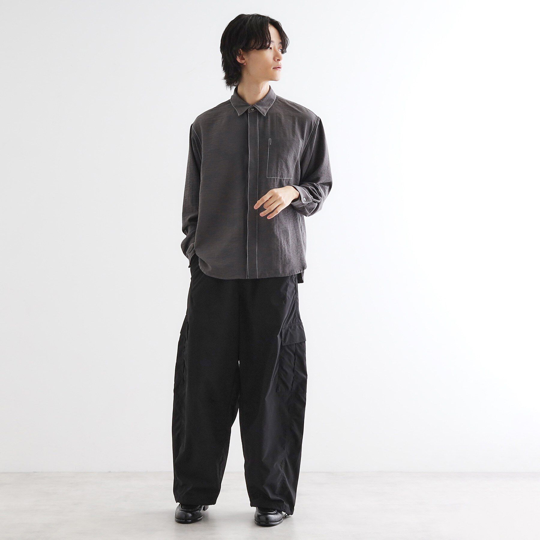 tk.TAKEO KIKUCHI「ビンテージフィブリルライクシャツ」|シャツ・ブラウス|