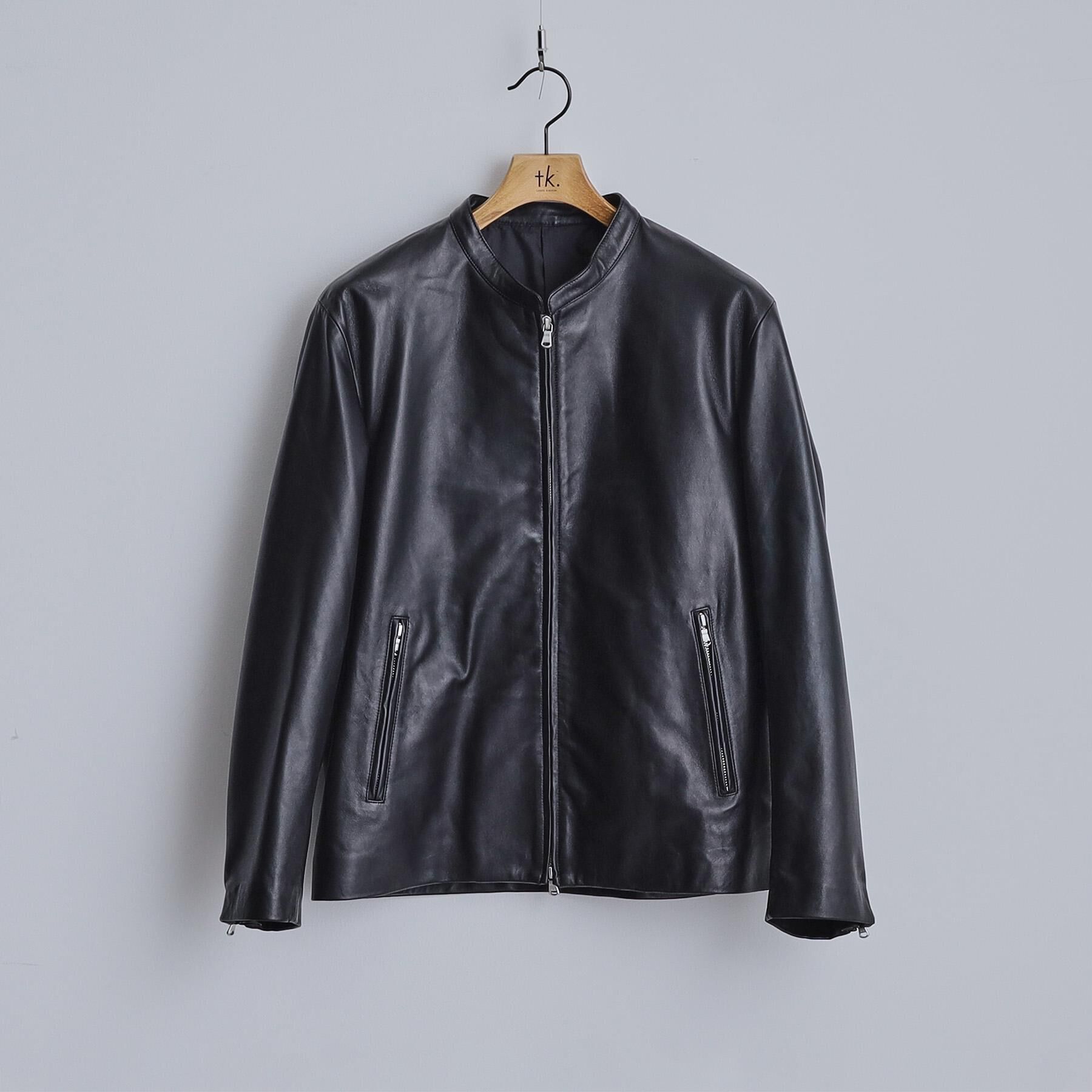 tk.TAKEO KIKUCHI「【本革】ラムレザーシングルライダース」|ブルゾン・スタジャン|