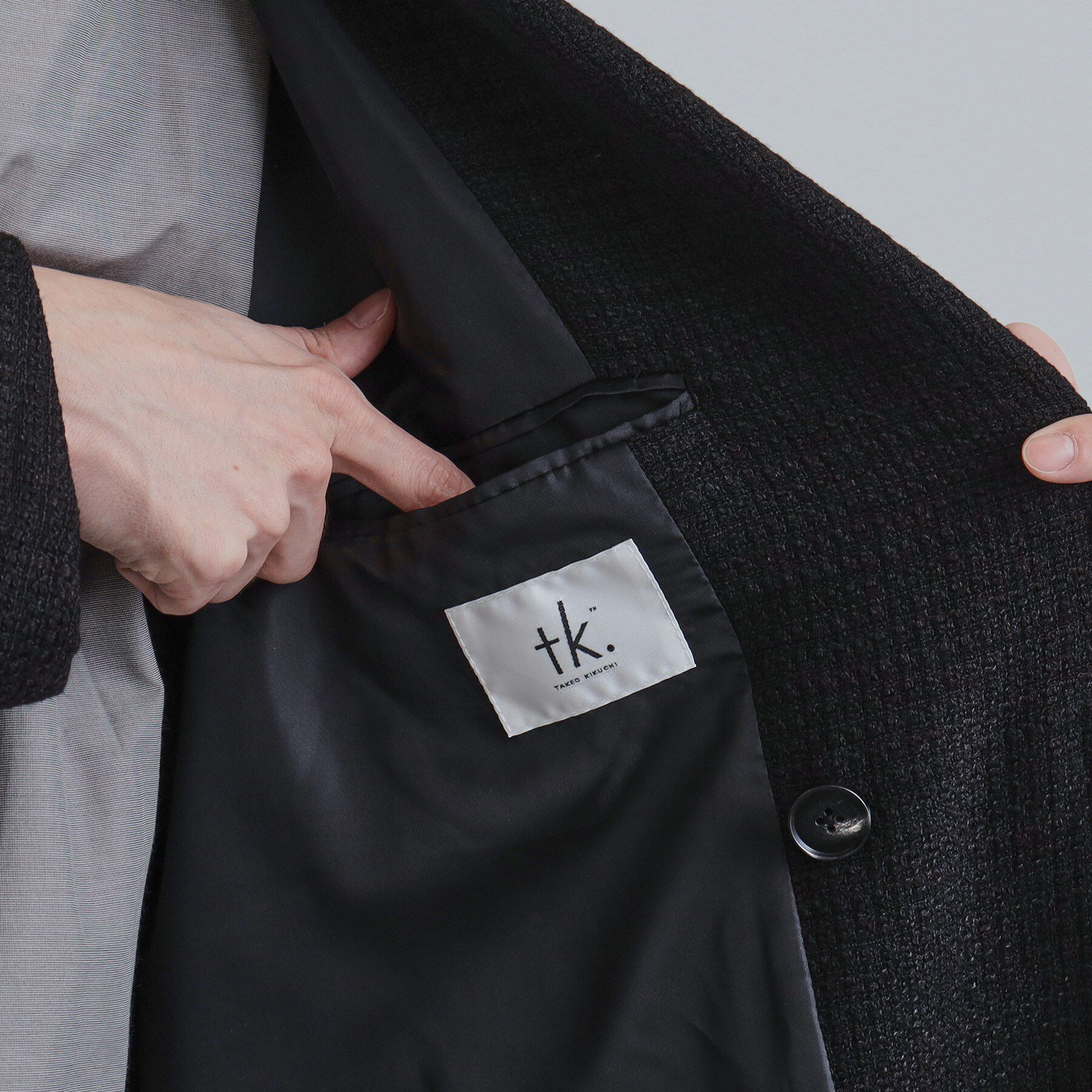 tk.TAKEO KIKUCHI「ツイードダブルオーバーコート」|その他|