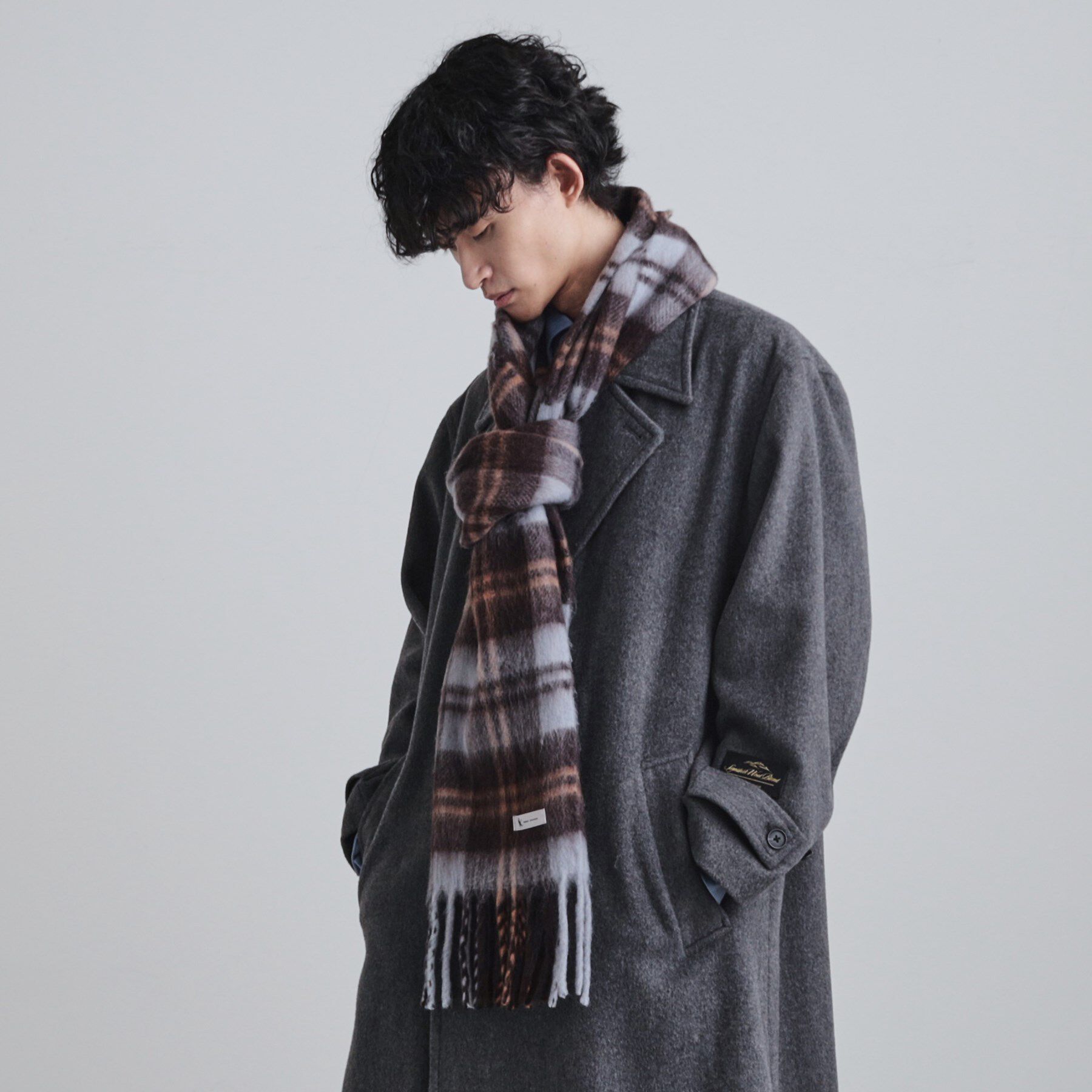 tk.TAKEO KIKUCHI「アソートボリュームシャギーマフラー」|ストール|