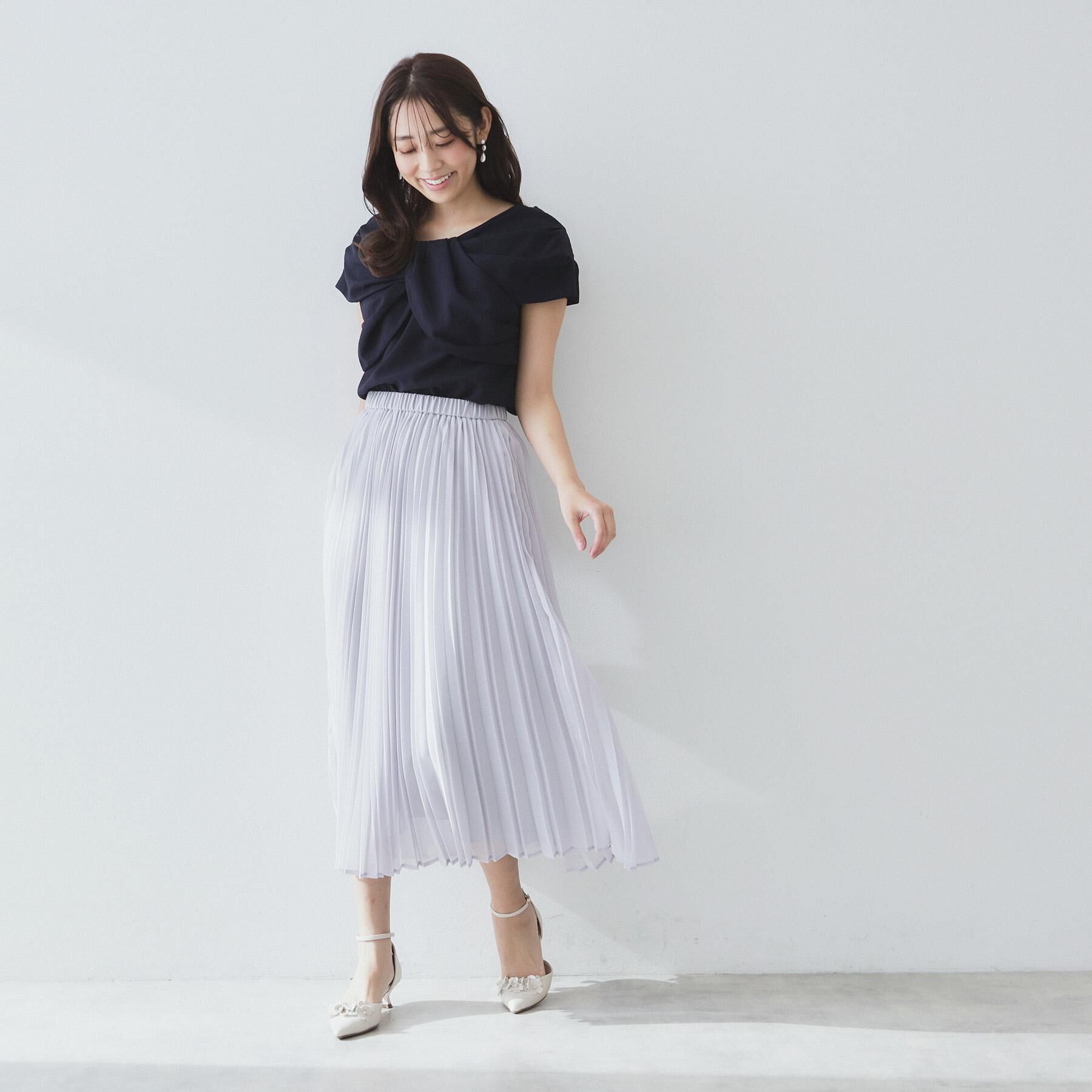index「シアープリーツフレアスカート【洗濯機洗い可】」|スカート|