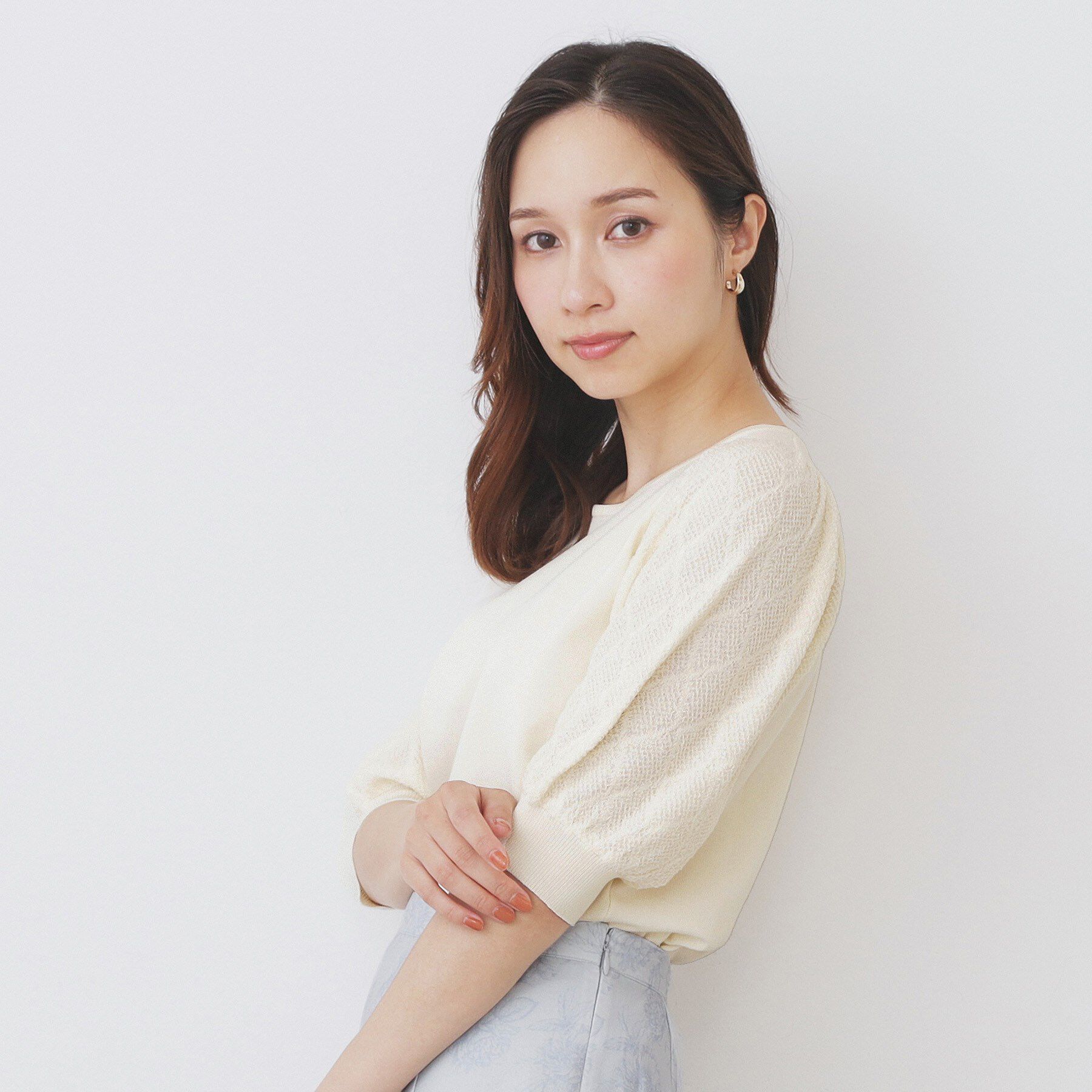 index「パフスリーブニット【洗濯機洗い可】」|ニット・セーター|