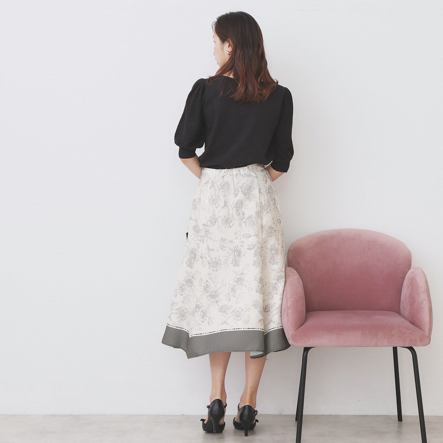 index「パフスリーブニット【洗濯機洗い可】」|ニット・セーター|