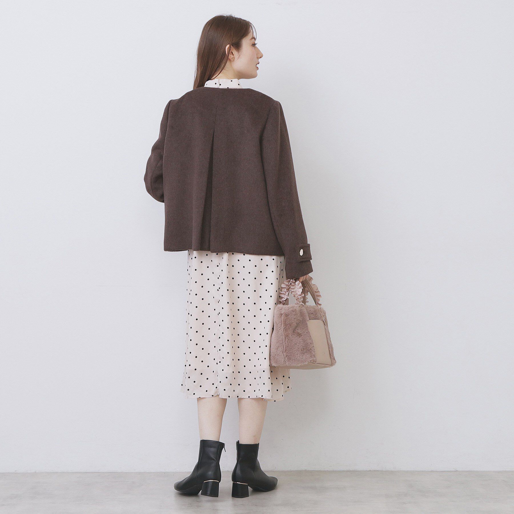 index「ノーカラーショートコート」|ノーカラーコート|